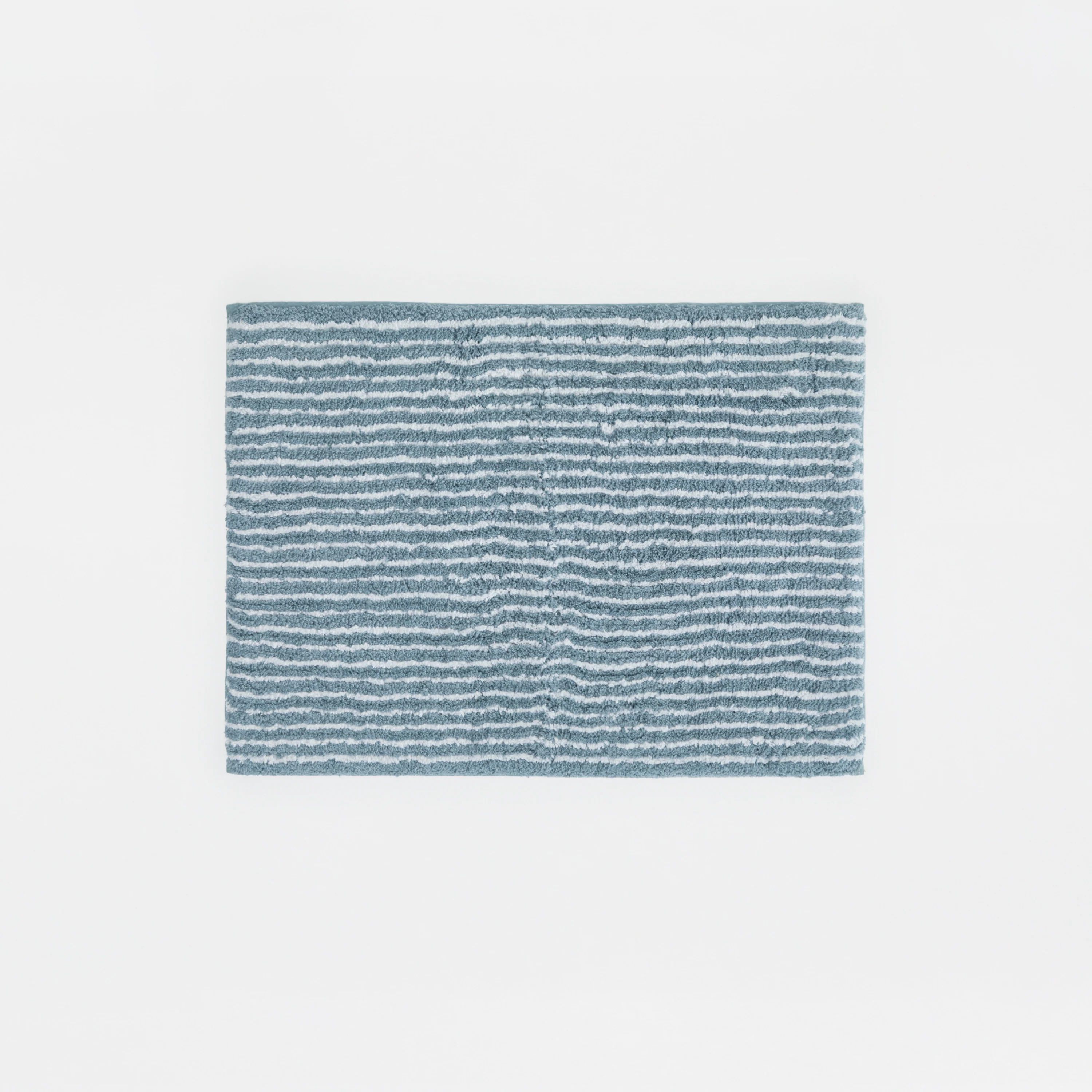 100% Cotton Pin Striped Patterned Bath Mat - Image 23