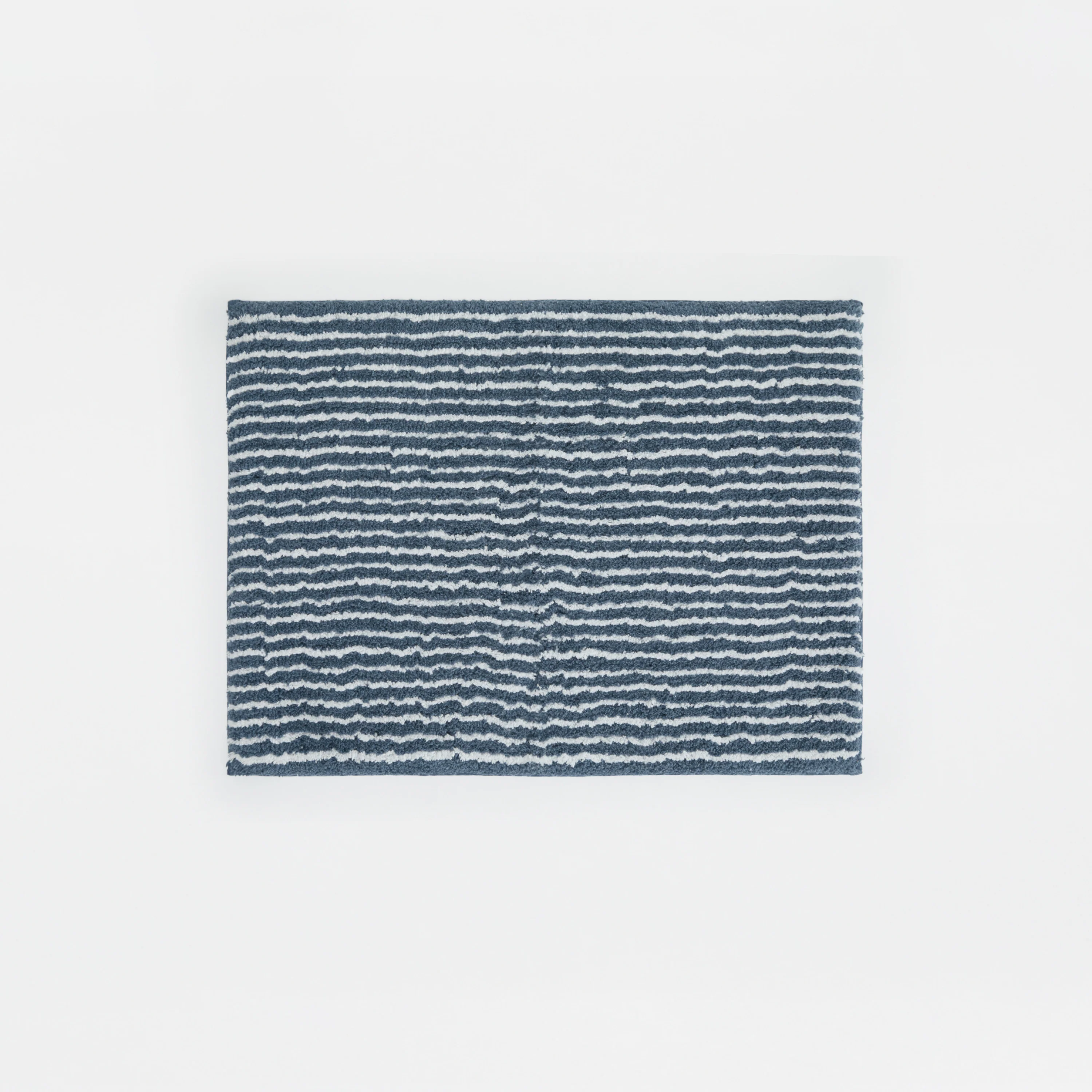 100% Cotton Pin Striped Patterned Bath Mat - Image 24
