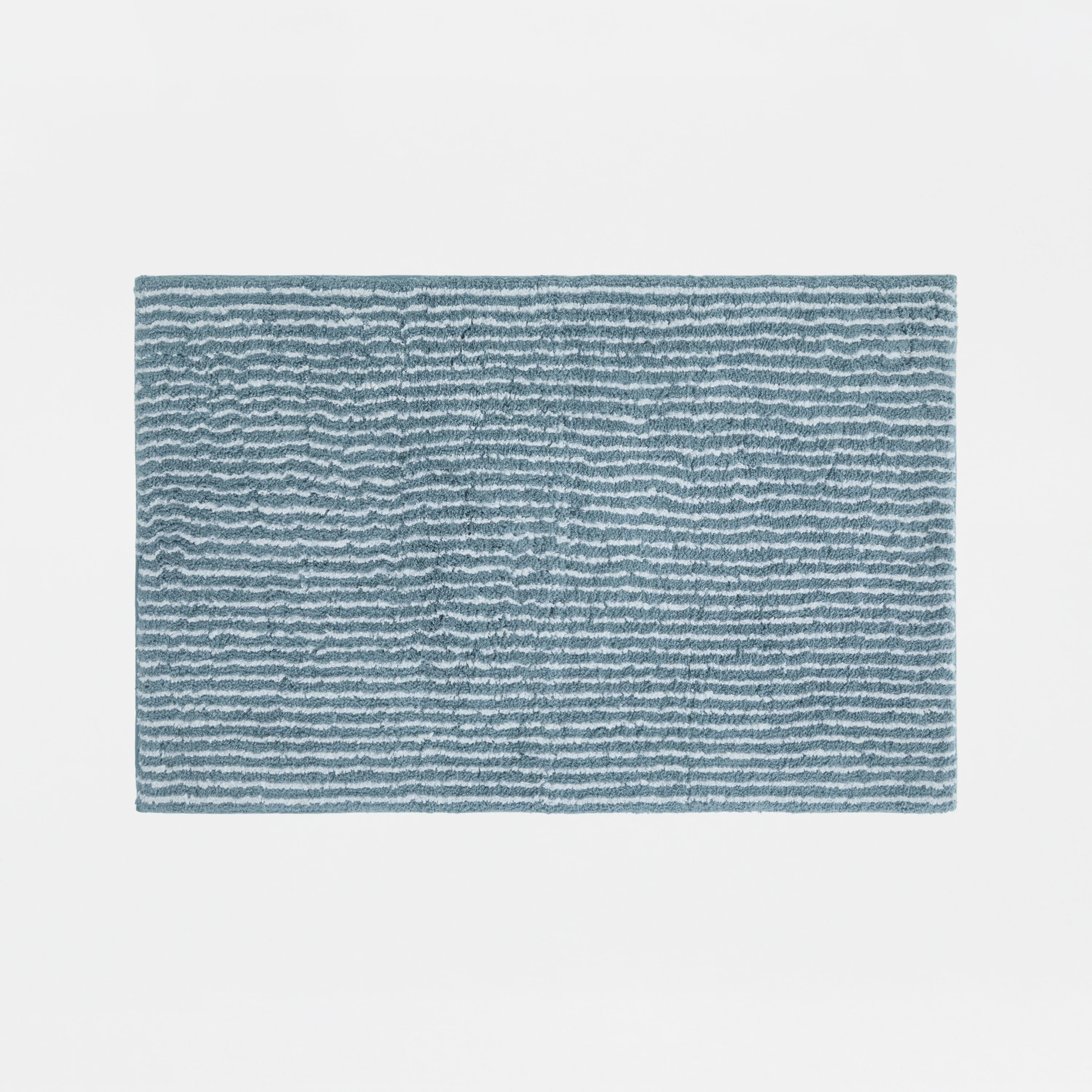 100% Cotton Pin Striped Patterned Bath Mat - Image 35
