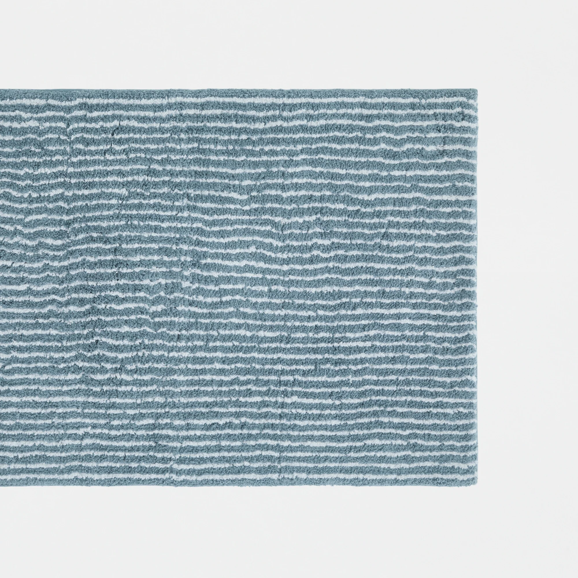100% Cotton Pin Striped Patterned Bath Mat - Image 41