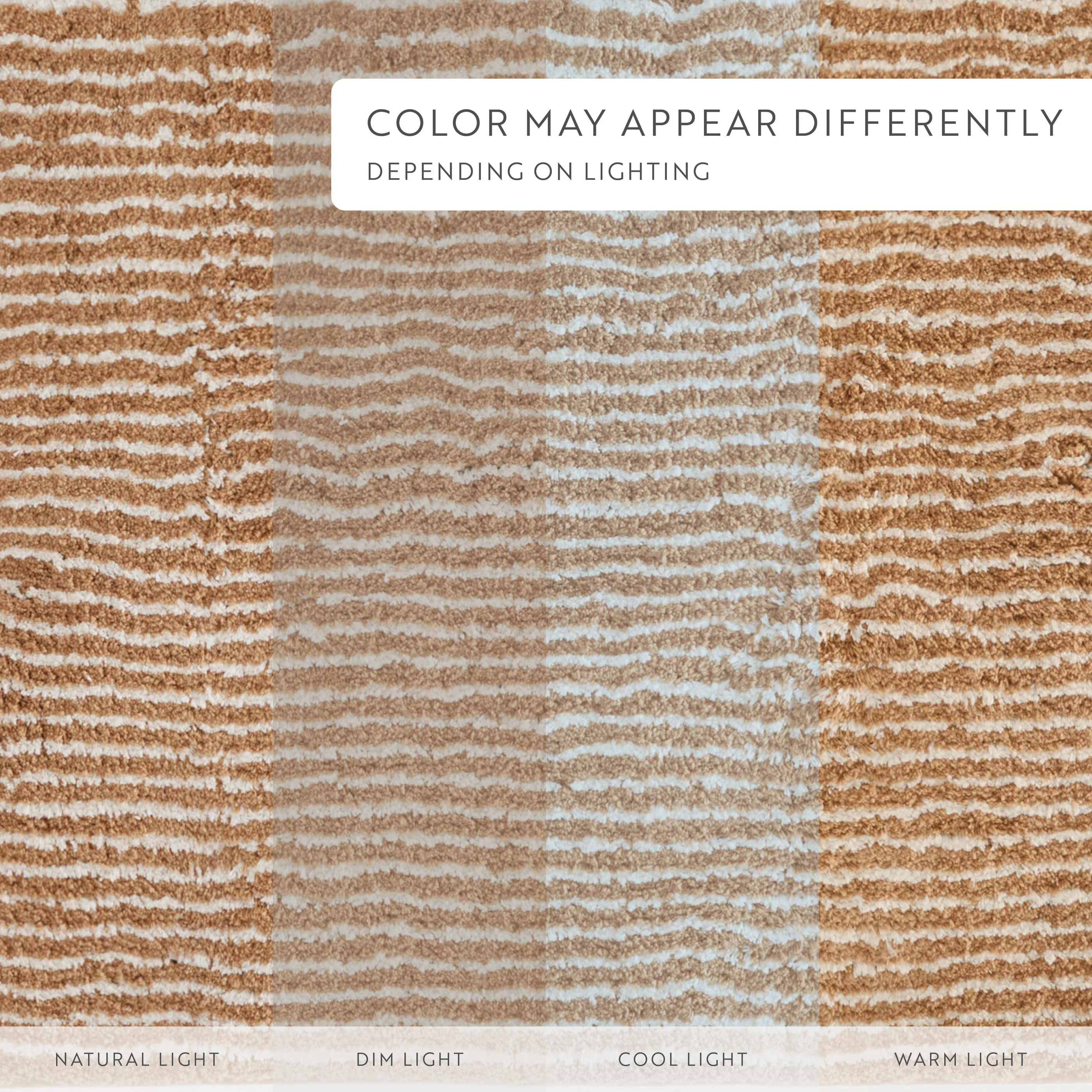 100% Cotton Pin Striped Patterned Bath Mat - Image 70
