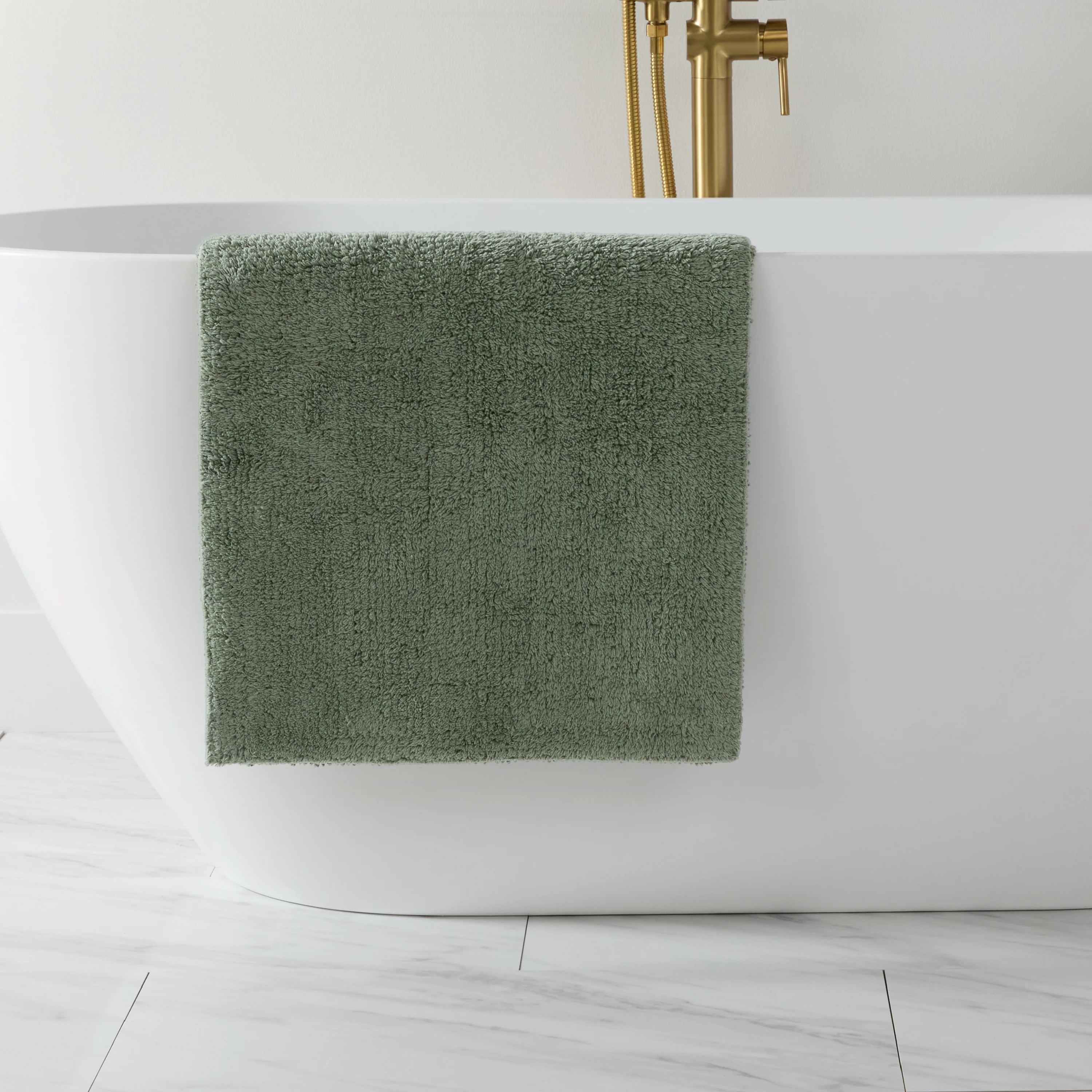 100% Cotton Plush & Loop Reversible Bath Mat - Image 16
