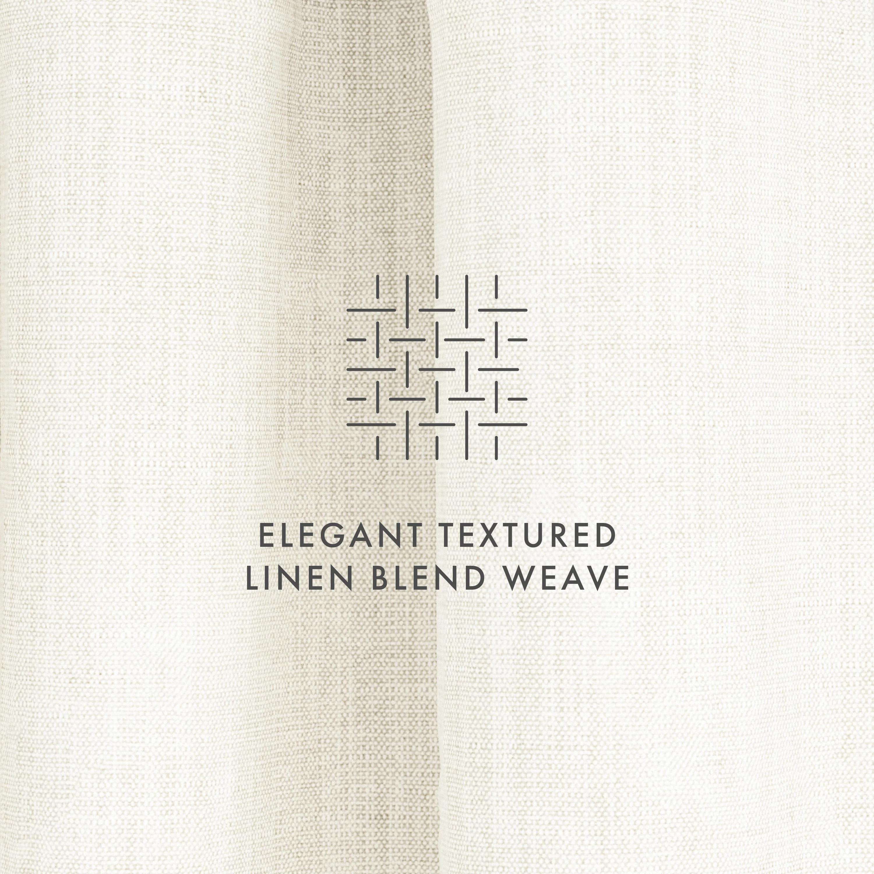 Total Blackout Linen Blend Grommet Curtains - Image 18