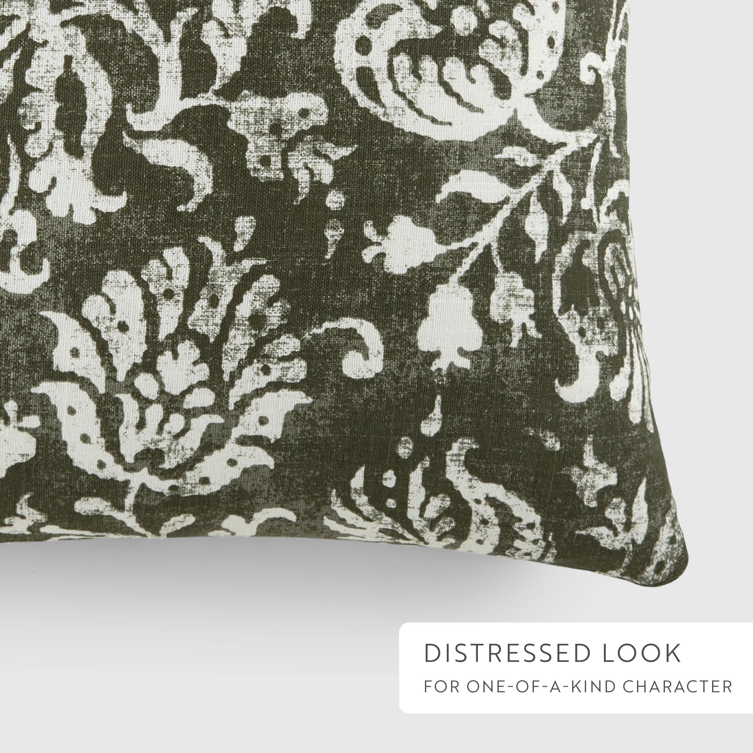 2-Pack Distressed Floral Décor Throw Pillows - Image 24