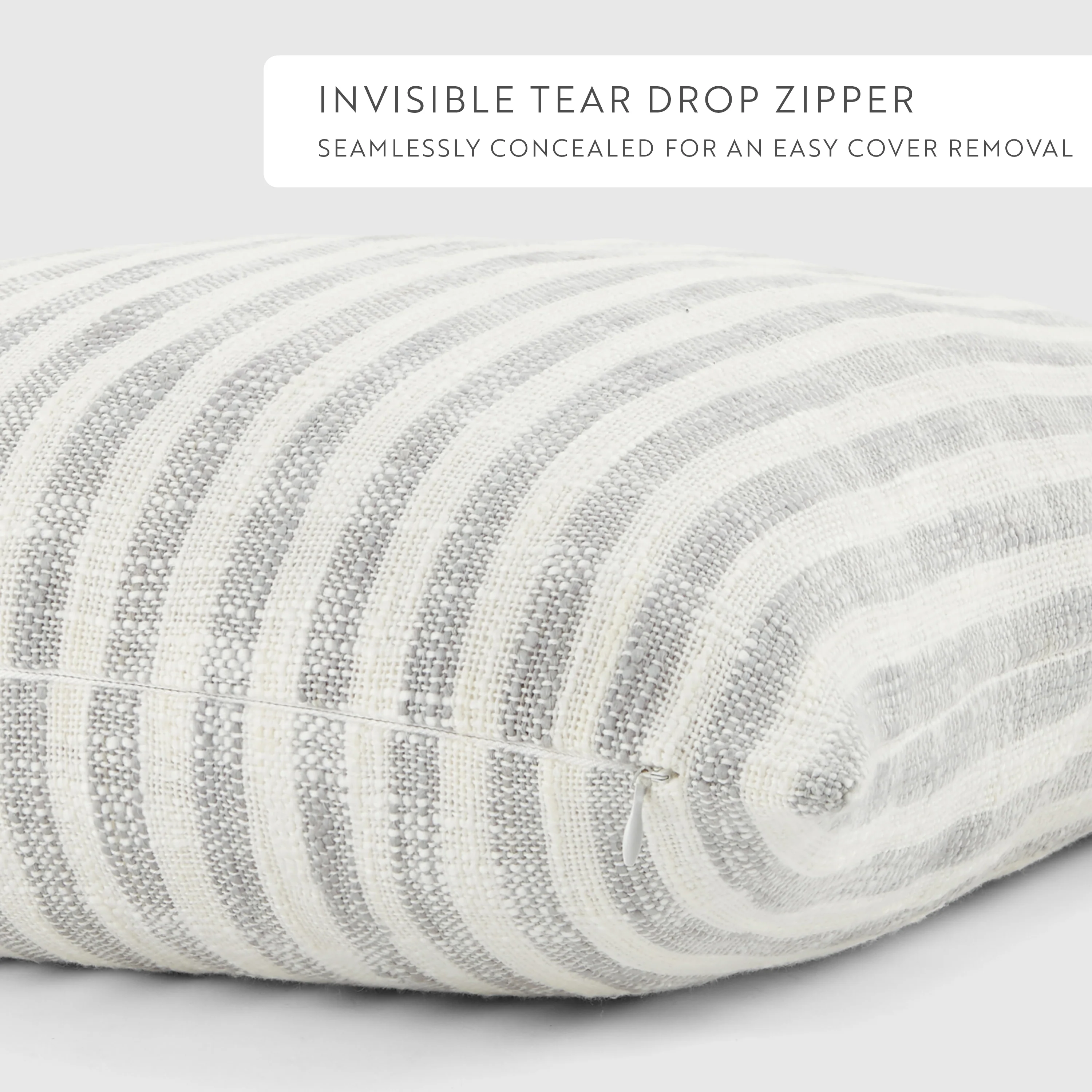 2-Pack Yarn-Dyed Bengal Stripe / Yarn-Dyed Framed Stripe Décor Throw Pillows - Image 7