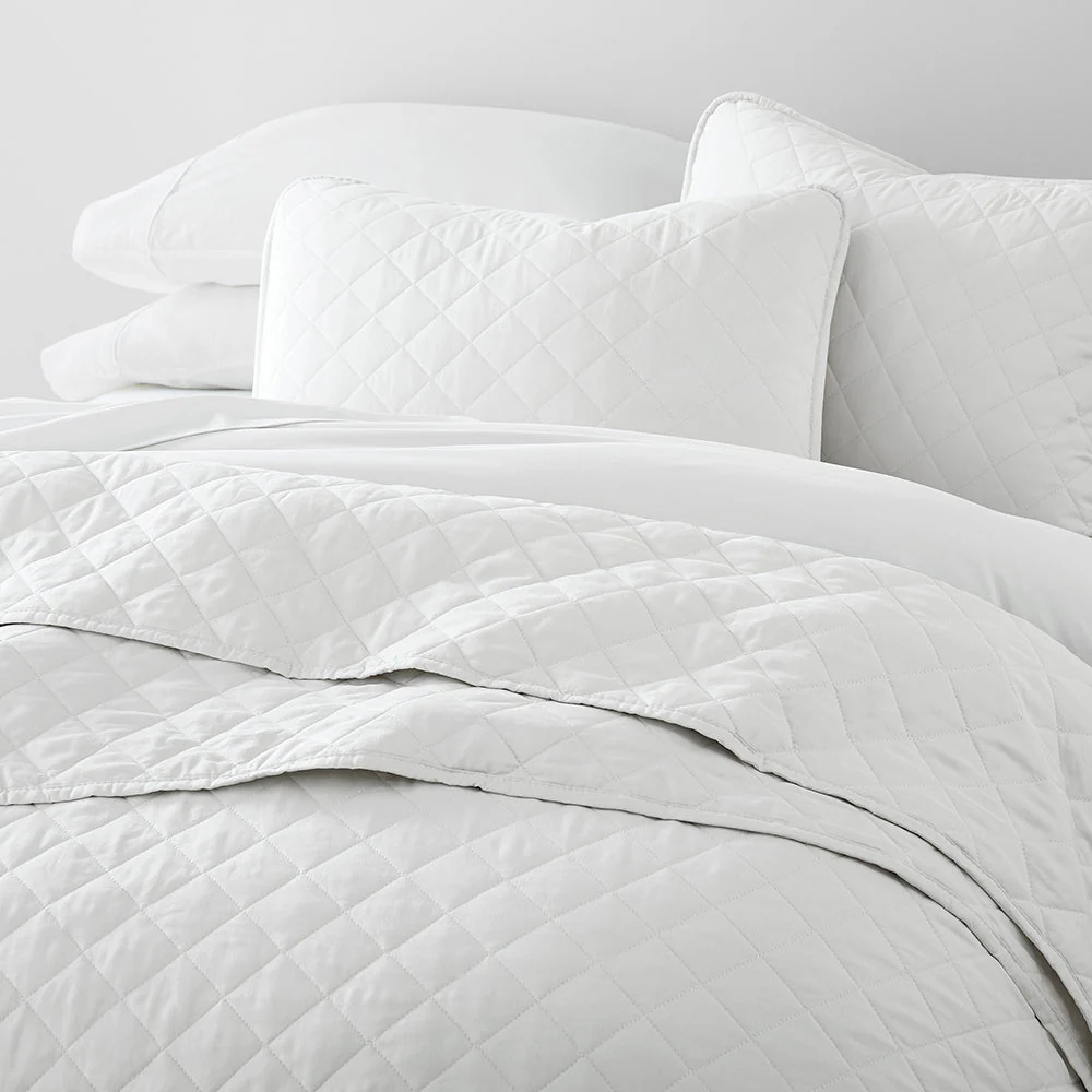 3-Piece Diamond Stitch Quilted Coverlet Set (Sale) - Image 26