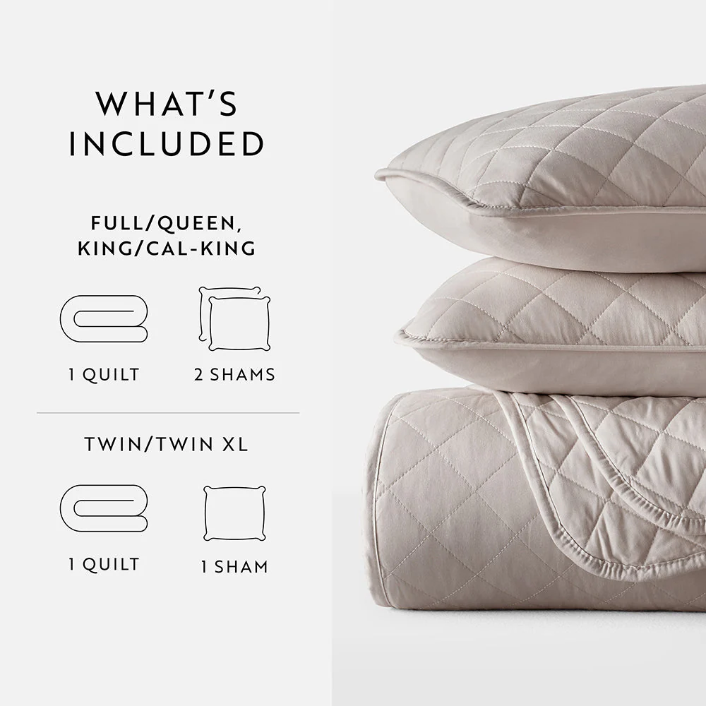3-Piece Diamond Stitch Quilted Coverlet Set (Sale) - Image 57