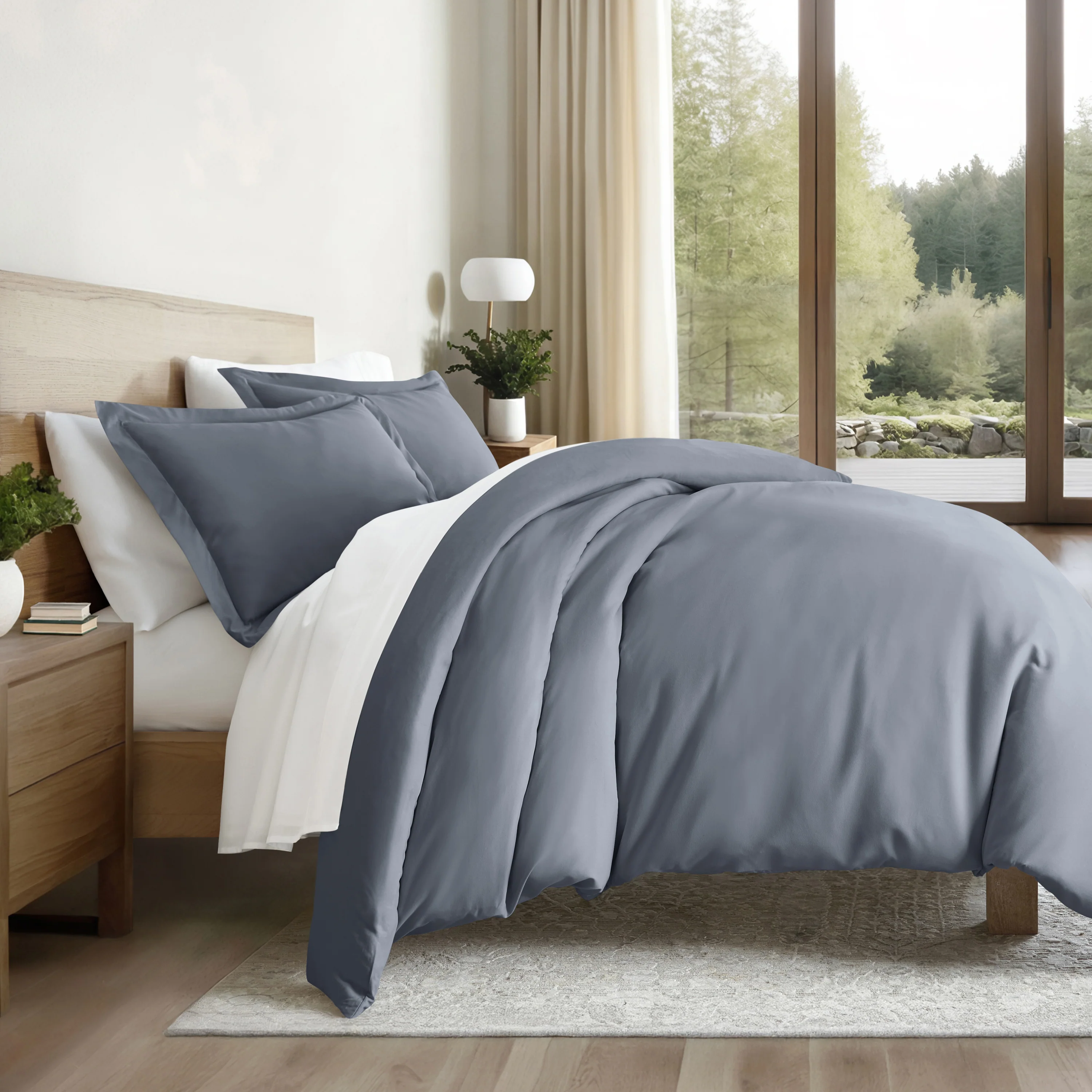 3-Piece Essential Duvet Cover Set - Image 3