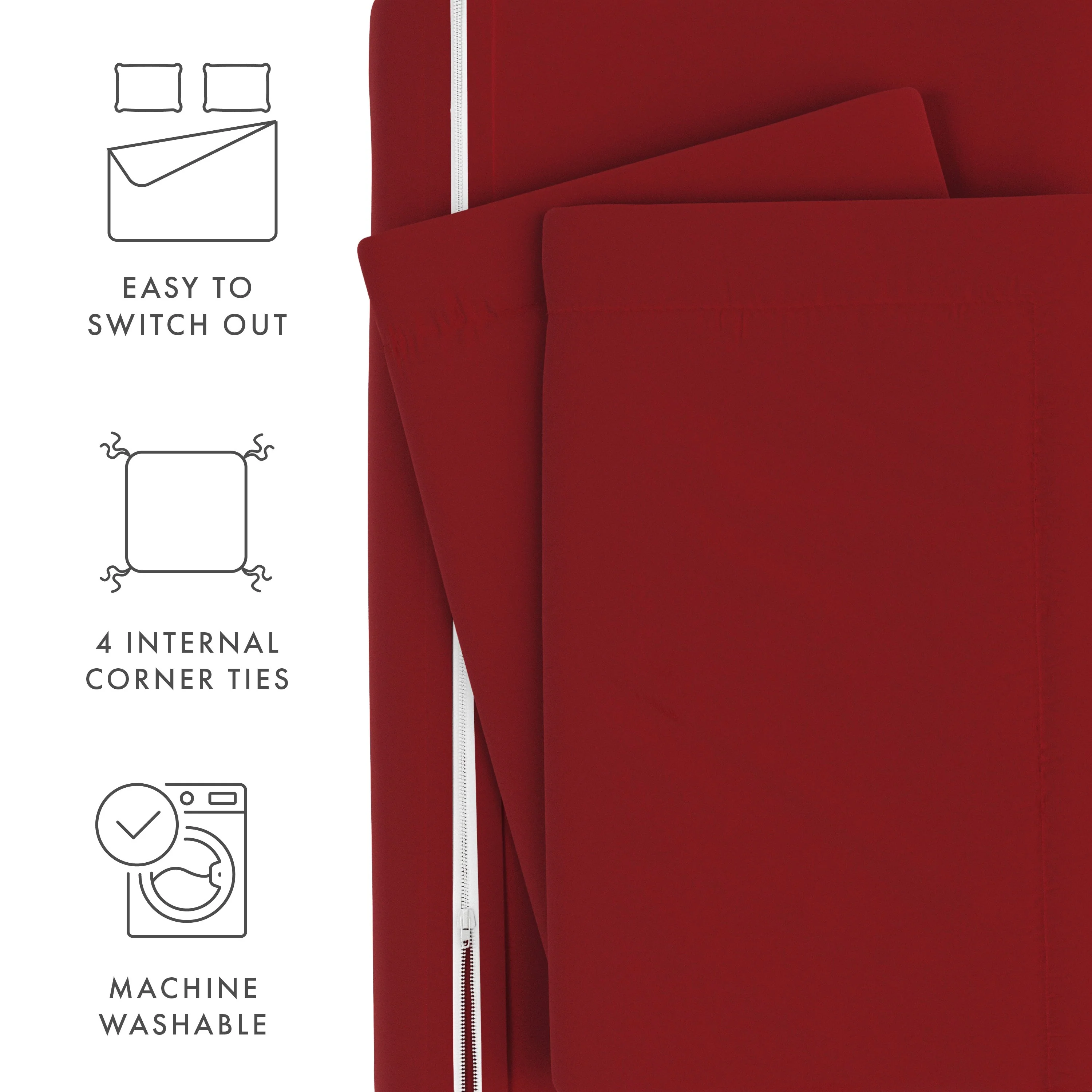 3-Piece Essential Duvet Cover Set (Sale) - Image 101