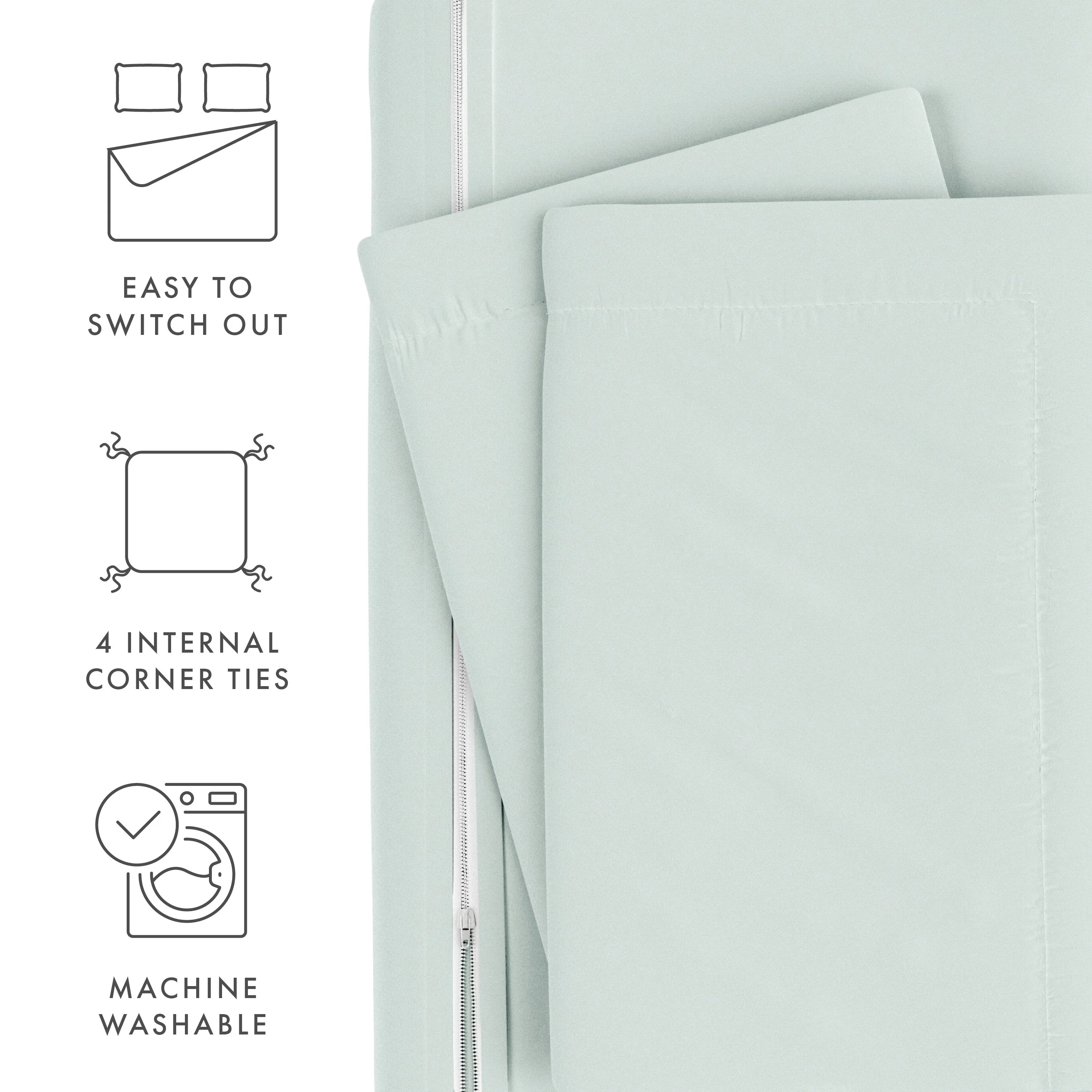3-Piece Essential Duvet Cover Set (Sale) - Image 111