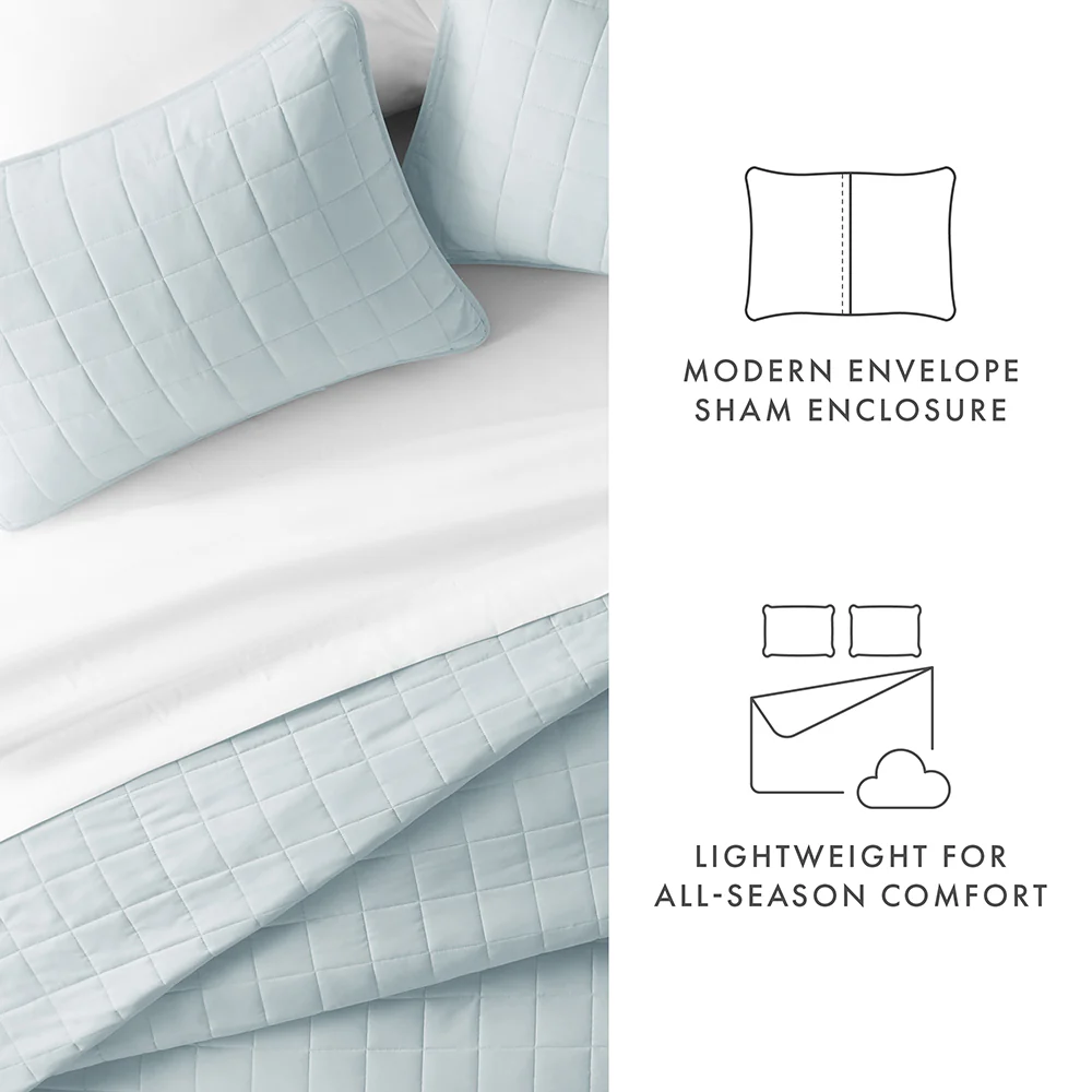 3-Piece Square Quilted Coverlet Set - Image 16