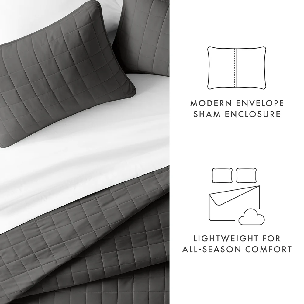3-Piece Square Quilted Coverlet Set - Image 18