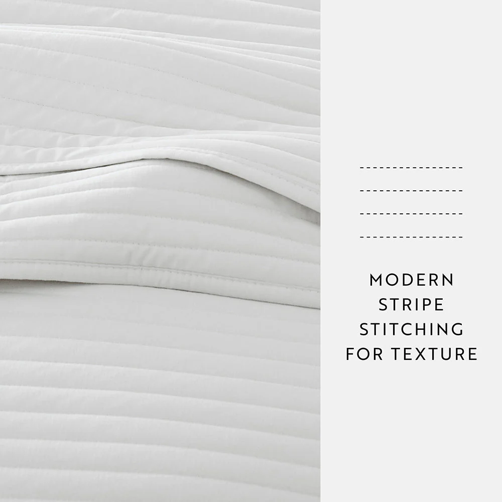 3-Piece Stripe Stitch Quilted Coverlet Set (Sale) - Image 53