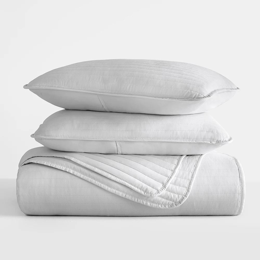 3-Piece Stripe Stitch Quilted Coverlet Set - Image 39