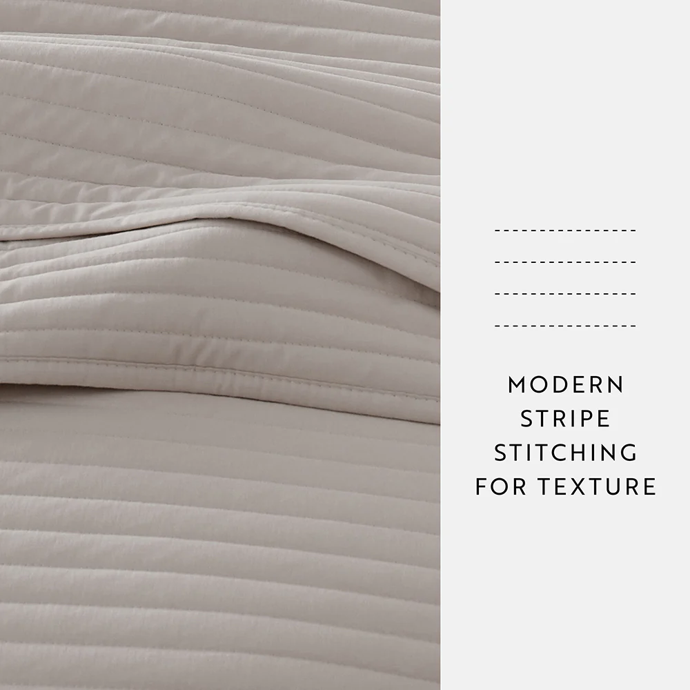 3-Piece Stripe Stitch Quilted Coverlet Set - Image 56