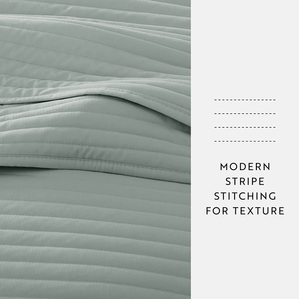 3-Piece Stripe Stitch Quilted Coverlet Set - Image 59