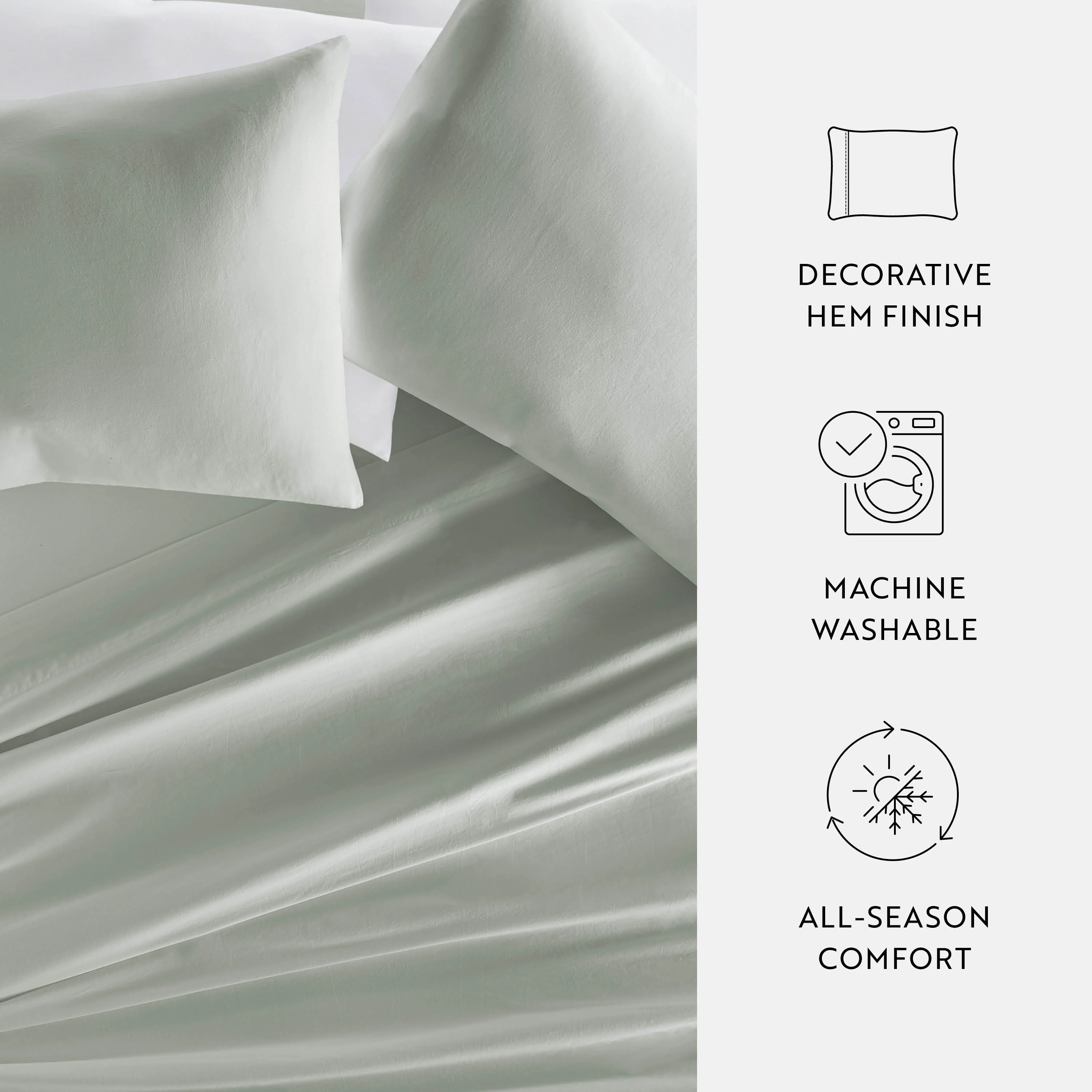 100% Cotton Long-Staple Pillowcase Set - Image 20