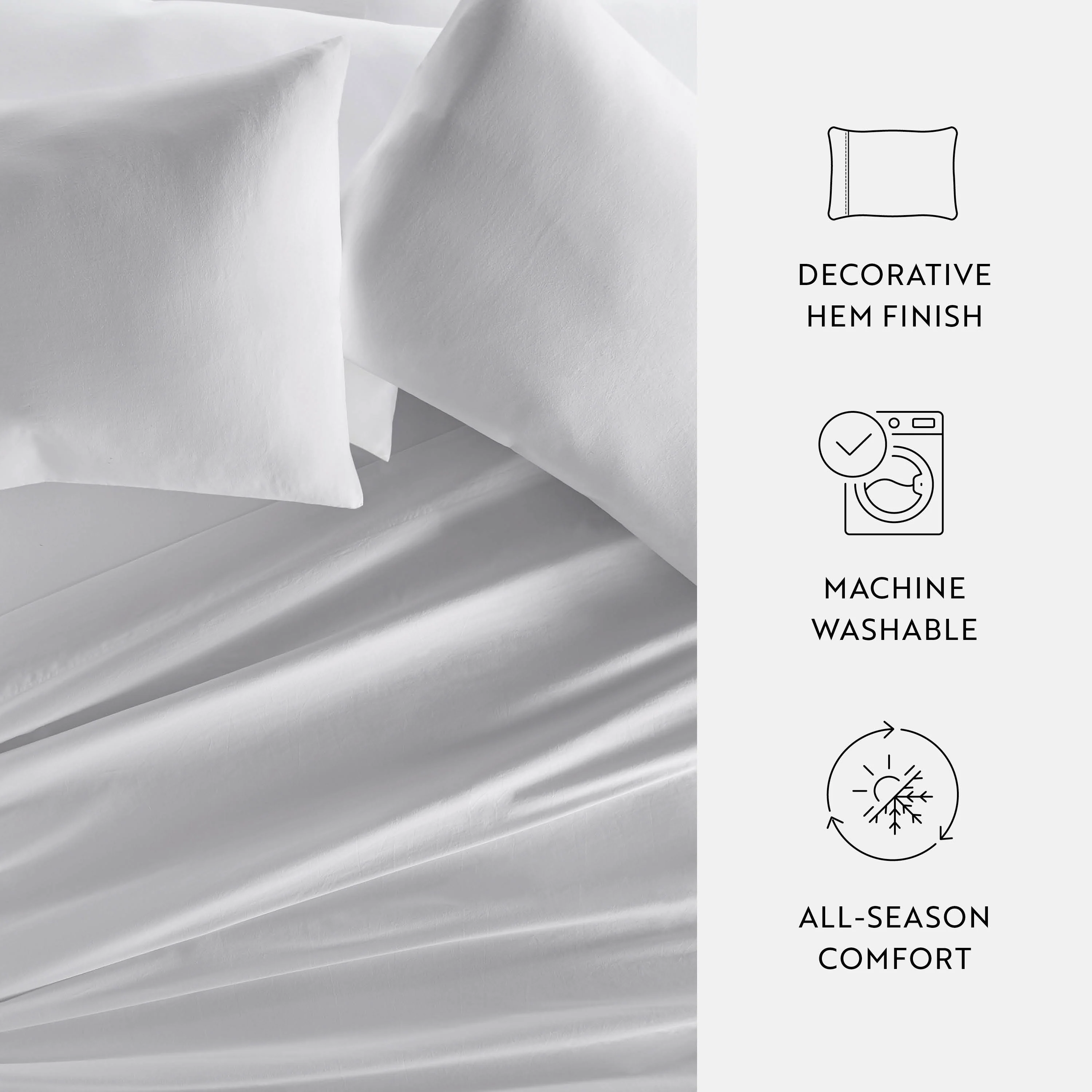100% Cotton Long-Staple Pillowcase Set - Image 21