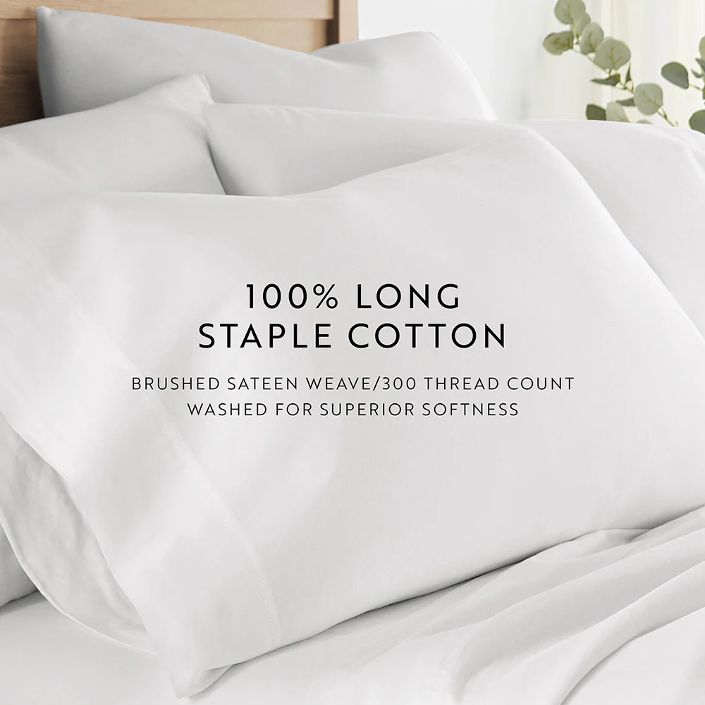 100% Cotton Long-Staple Pillowcase Set - Image 30