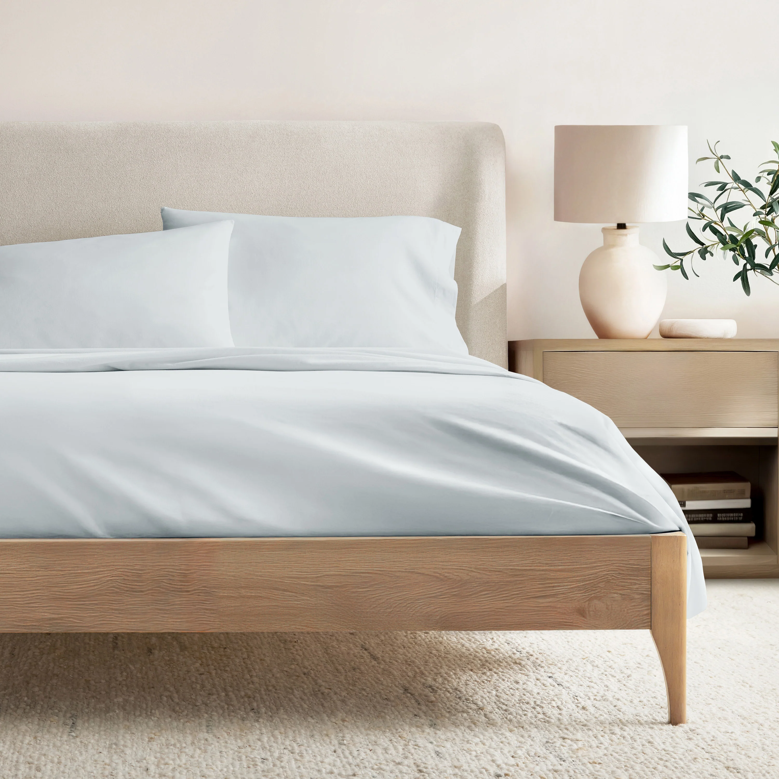 4-Piece 100% Cotton Percale Sheet Set (Sale) - Image 13