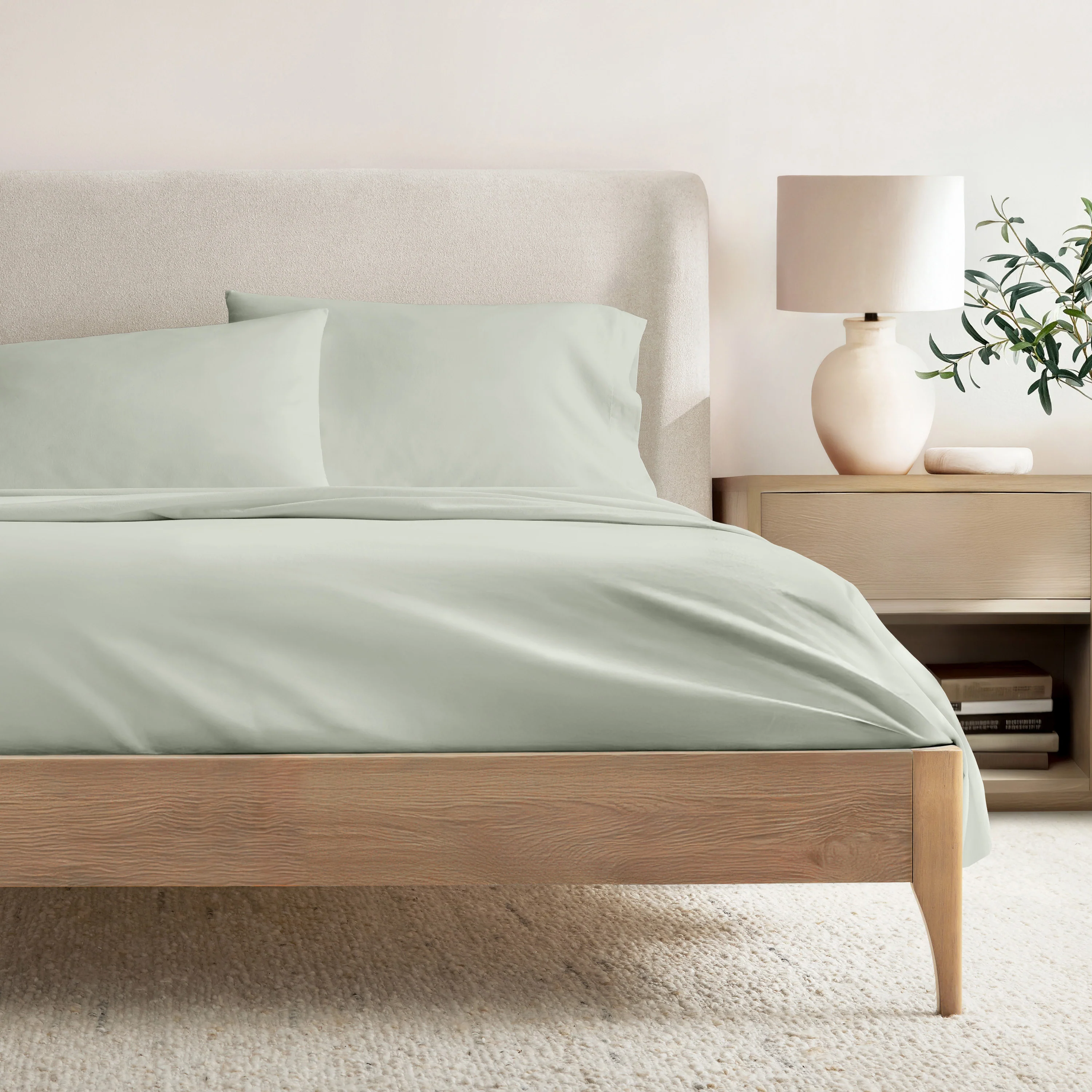 4-Piece 100% Cotton Percale Sheet Set (Sale) - Image 14