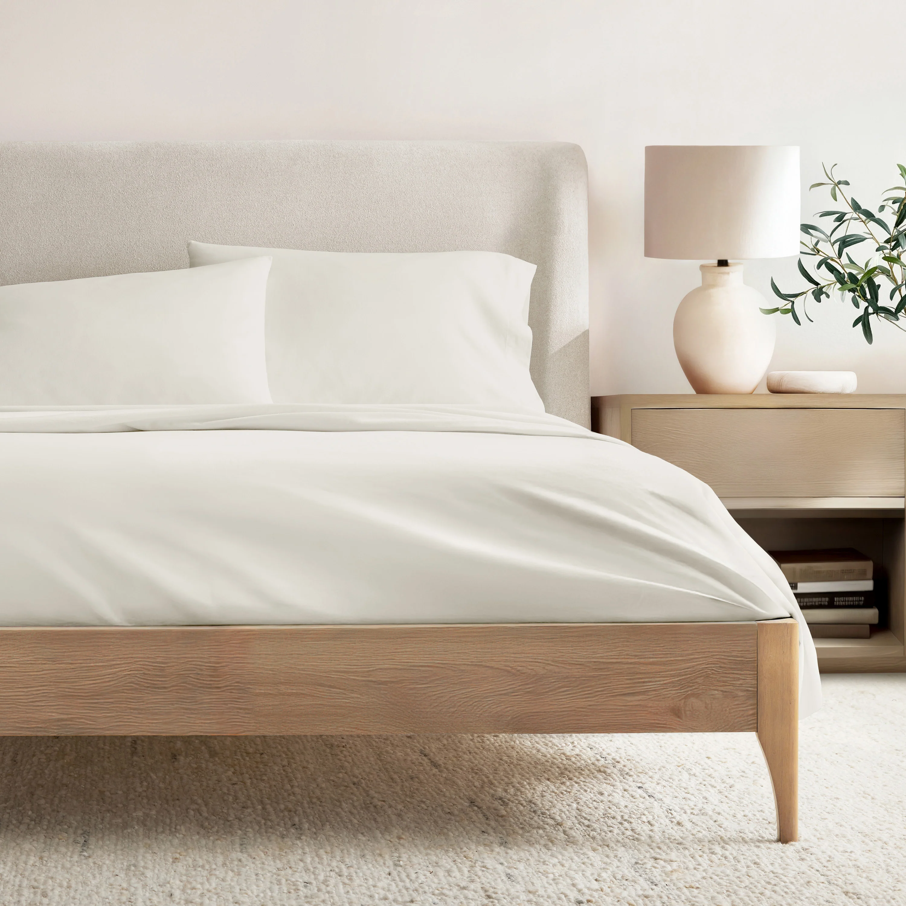 4-Piece 100% Cotton Percale Sheet Set (Sale) - Image 15