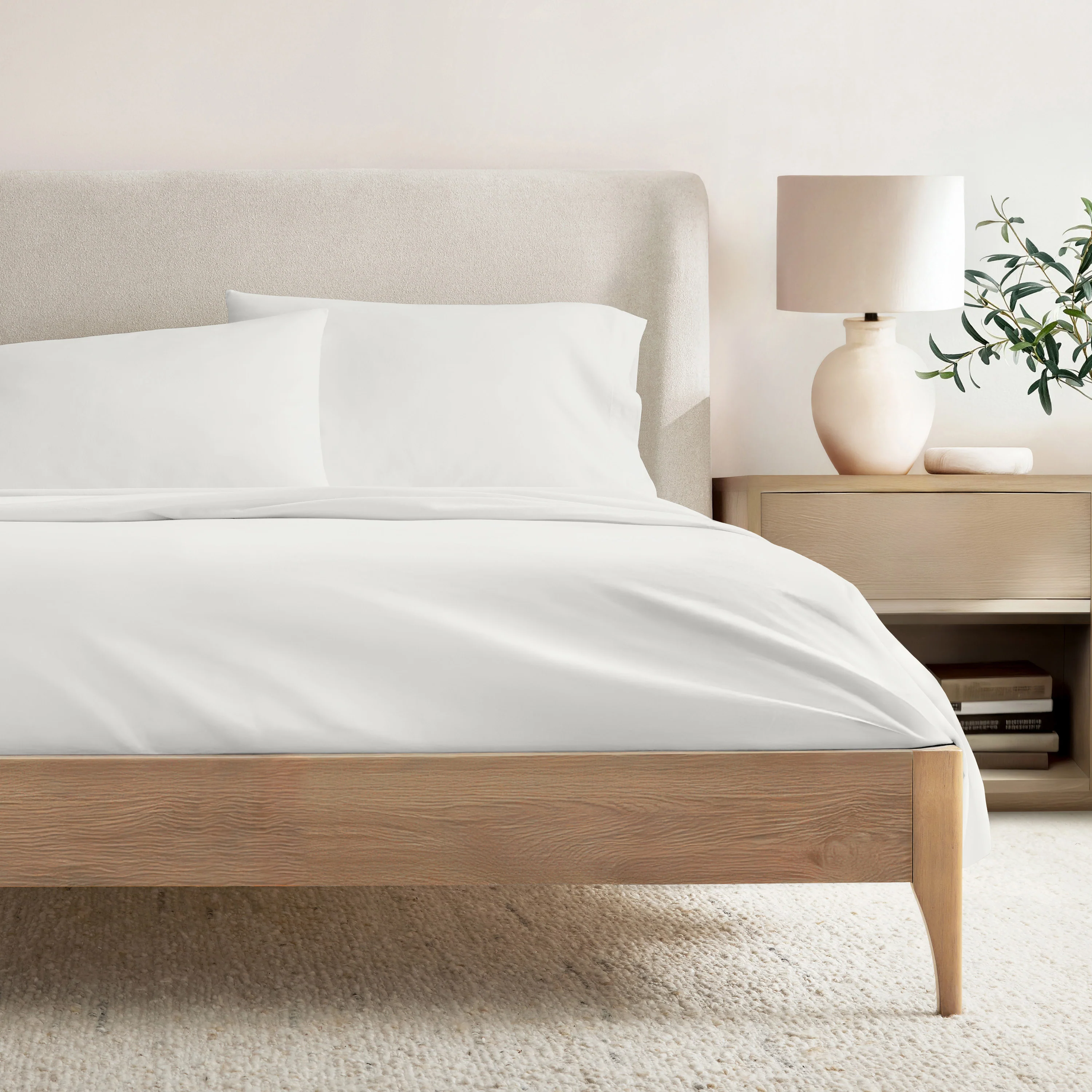 4-Piece 100% Cotton Percale Sheet Set (Sale) - Image 18