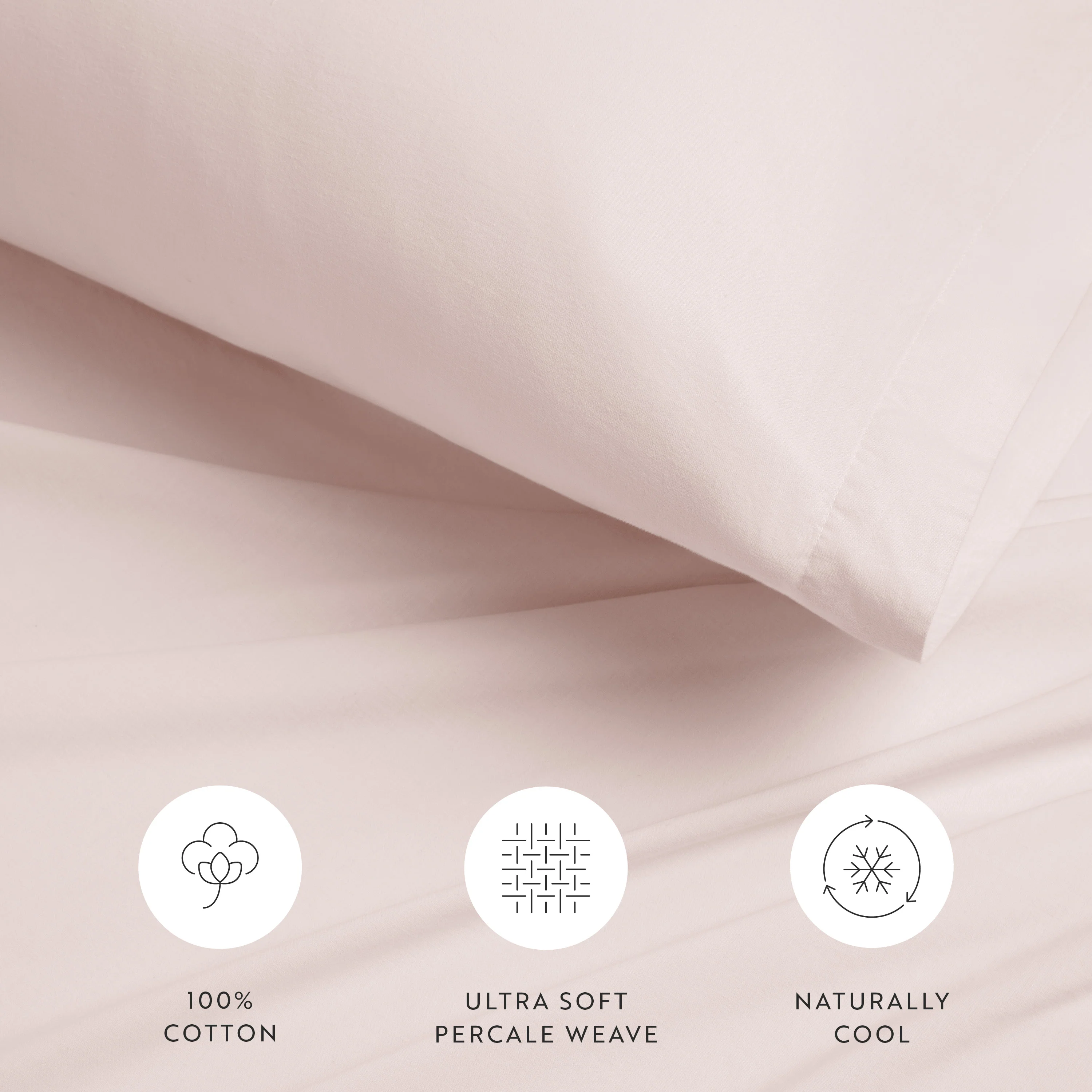 4-Piece 100% Cotton Percale Sheet Set (Sale) - Image 35