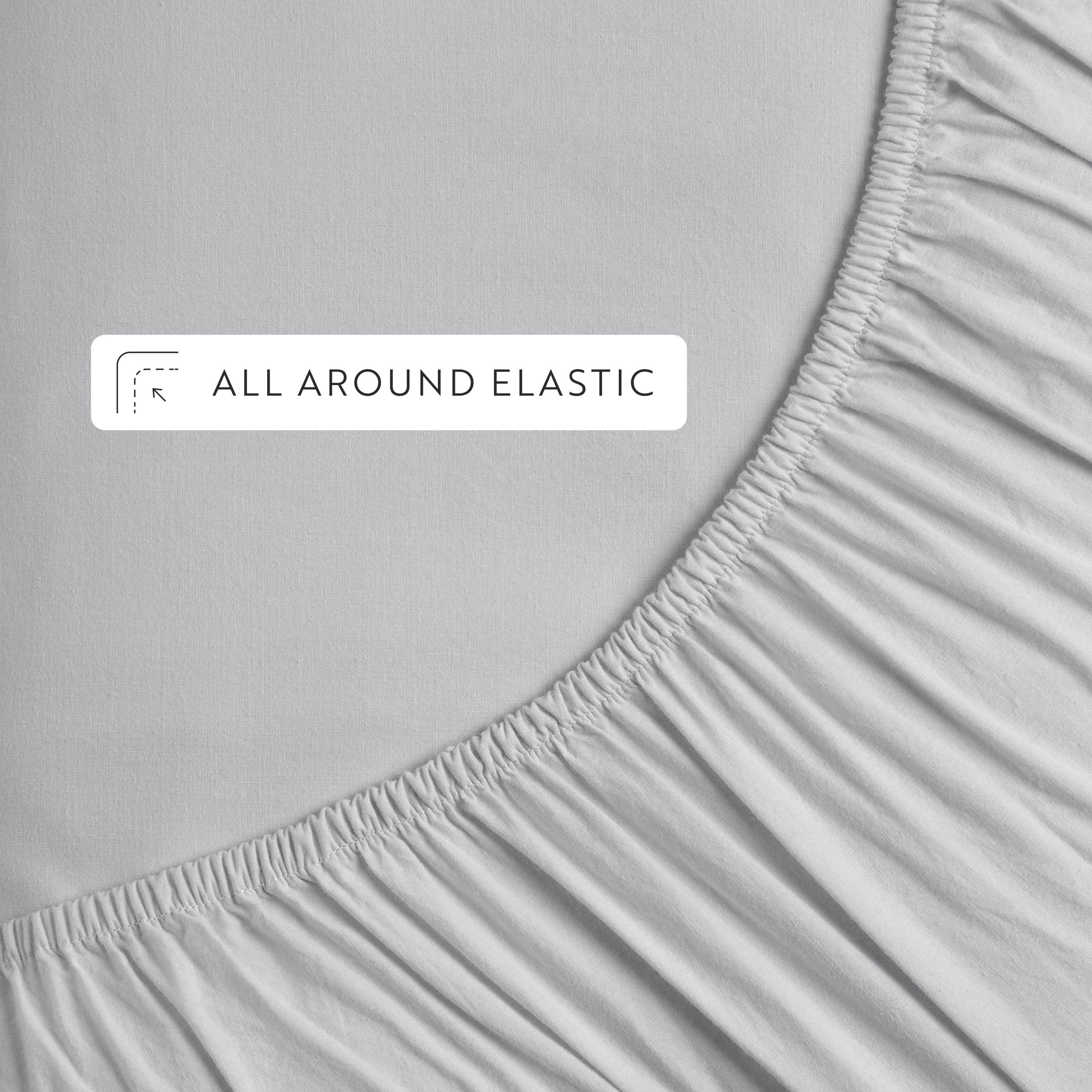 4-Piece 100% Cotton Percale Sheet Set (Sale) - Image 46