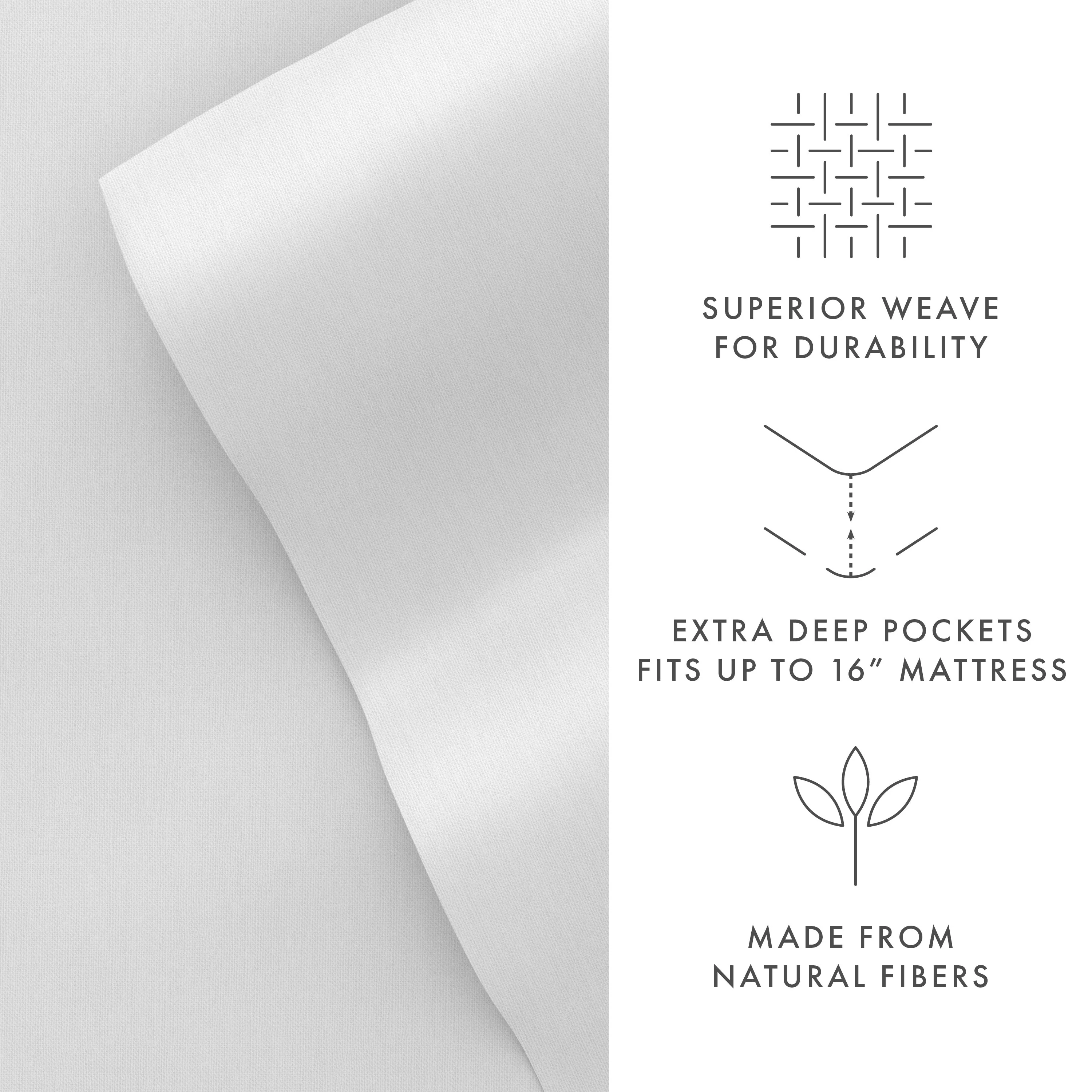 4-Piece Bamboo Sheet Set (Sale) - Image 49