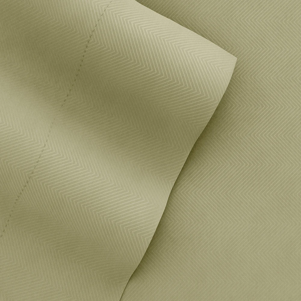 Chevron Embossed 4-Piece Sheet Set - Image 7