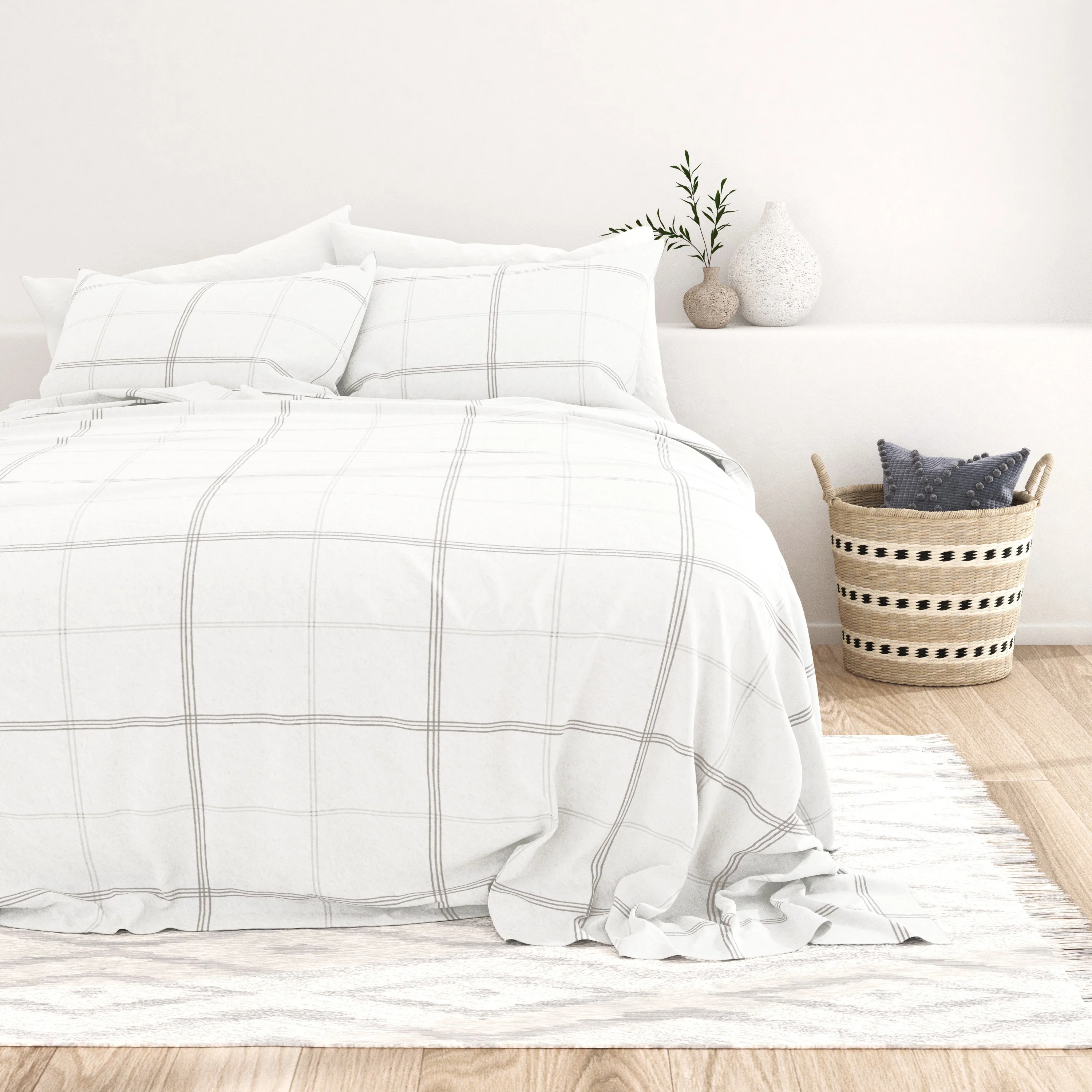 4-Piece Flannel Sheet Sets - SLEEP60 - Image 25