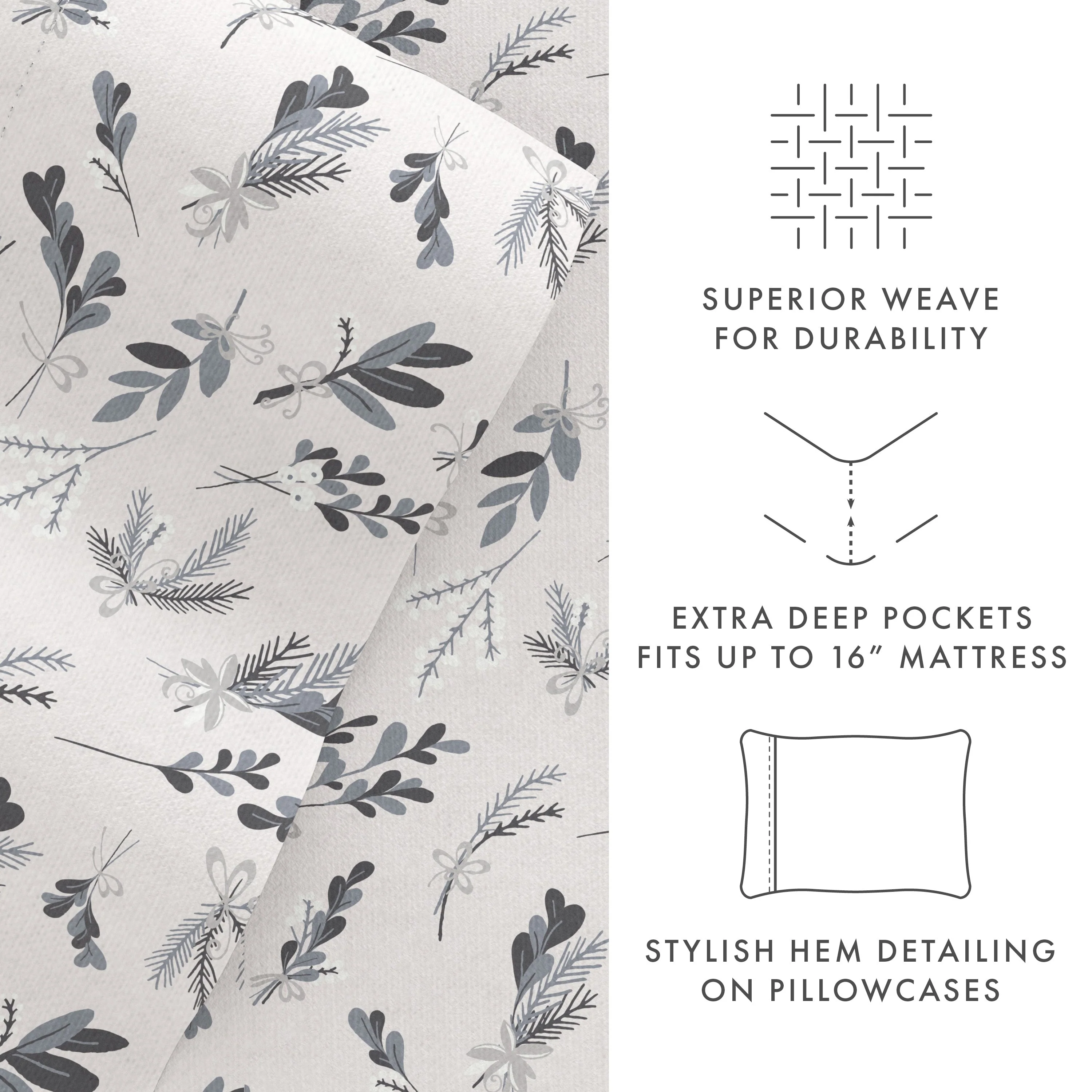 4-Piece Flannel Sheet Sets - SLEEP60 - Image 93