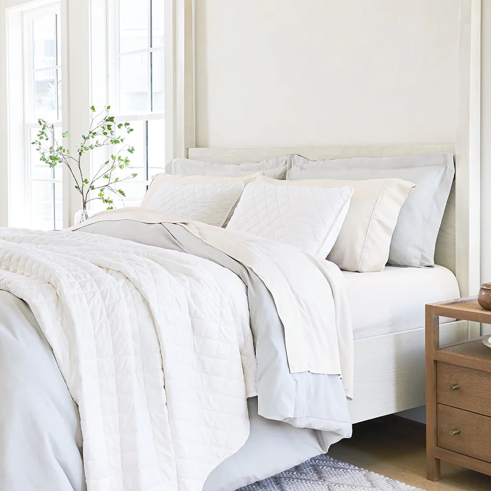 4-Piece Linen Bamboo Blend Sheet Set - Image 15