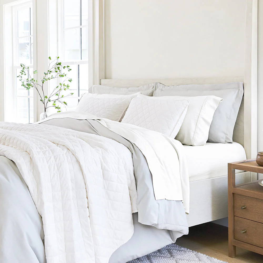 4-Piece Linen Bamboo Blend Sheet Set (Sale) - Image 16