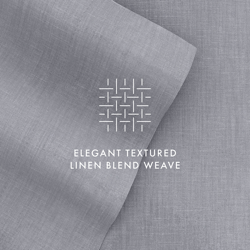 4-Piece Linen Bamboo Blend Sheet Set (Sale) - Image 17