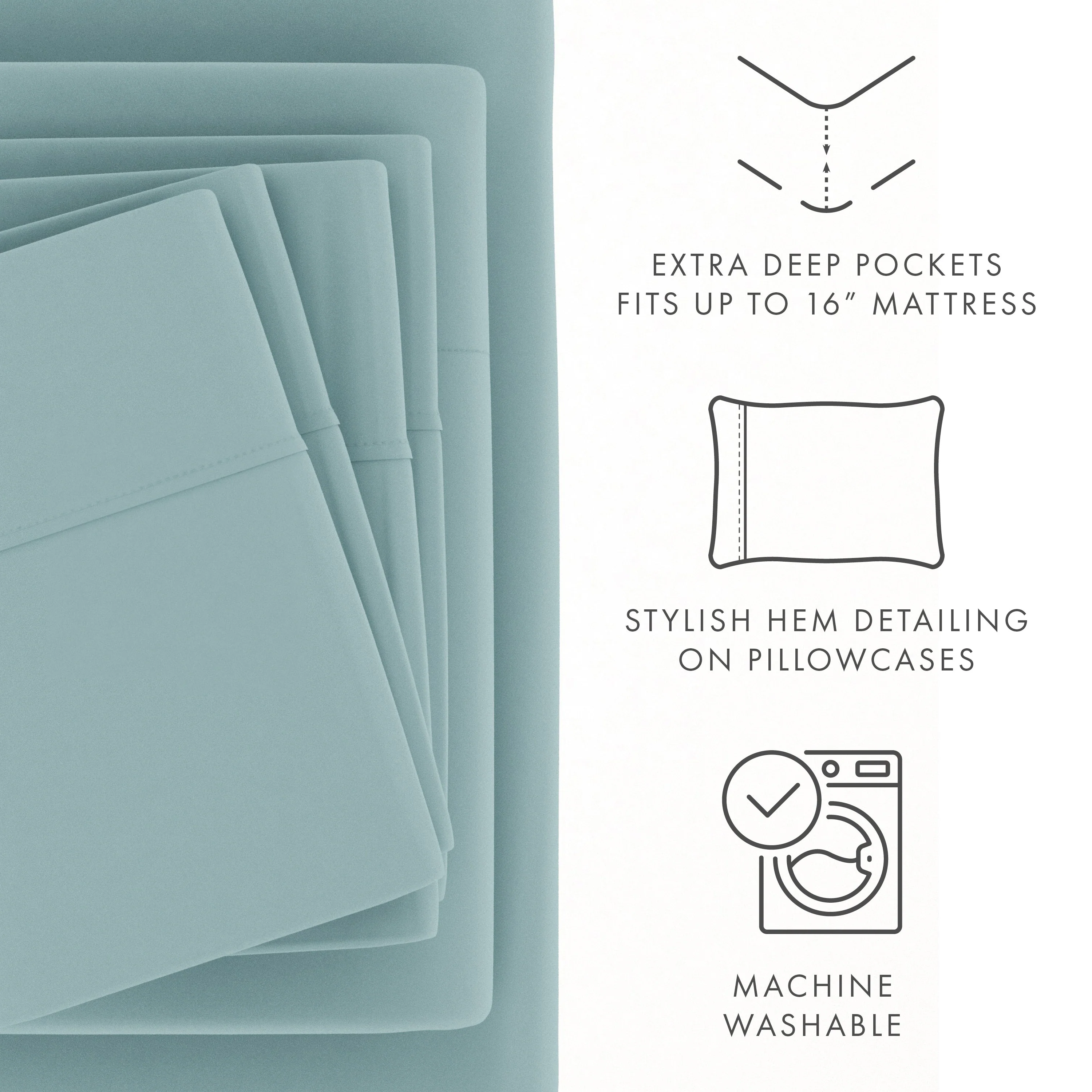 6-Piece Essential Sheet Set - SLEEP60 - Image 80