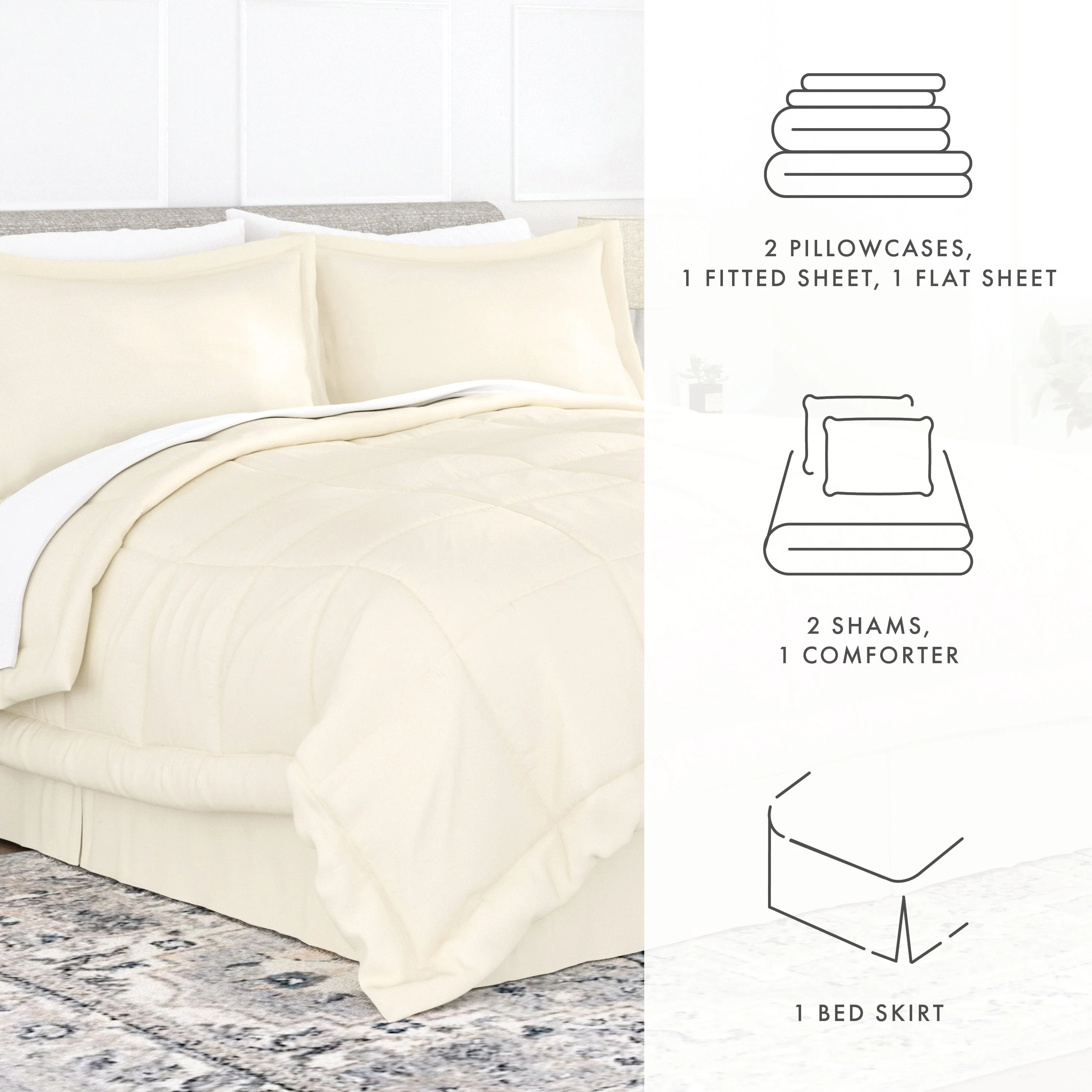 8-Piece Down-Alternative Comforter Set (Sale) - Image 28