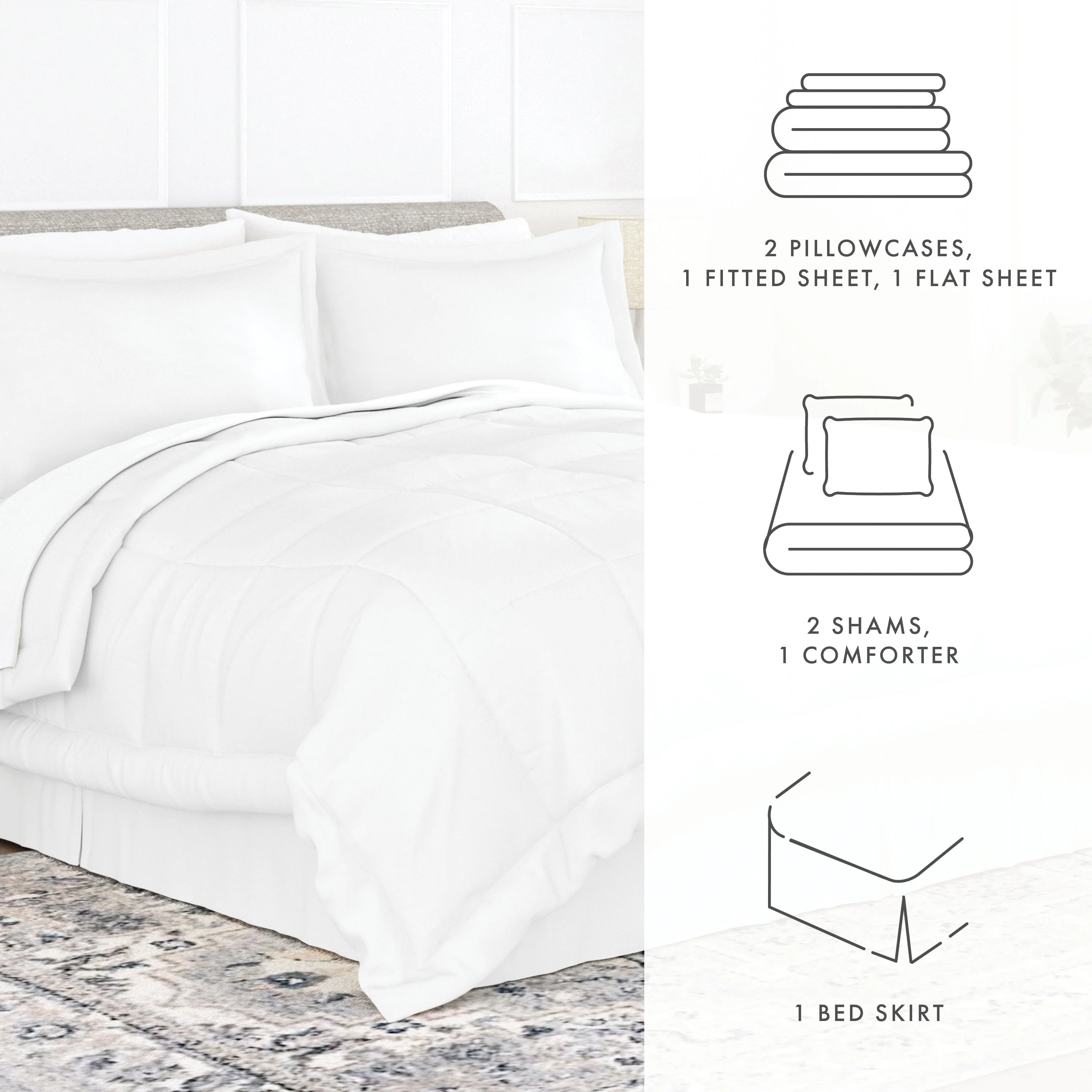8-Piece Down-Alternative Comforter Set (Sale) - Image 29