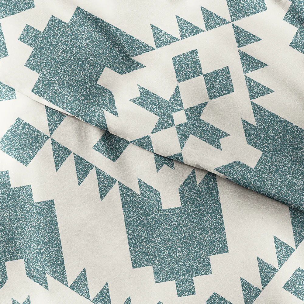 Adobe Diamond Pattern 3-Piece Duvet Cover Set - Image 19