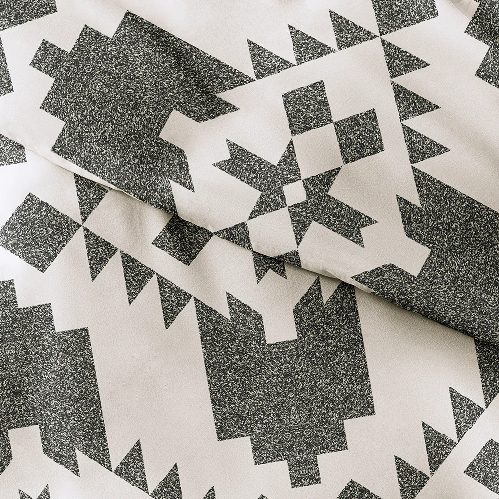 Adobe Diamond Pattern 3-Piece Duvet Cover Set - Image 20