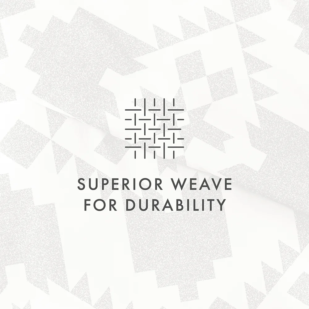 Adobe Diamond Pattern 3-Piece Duvet Cover Set - Image 29