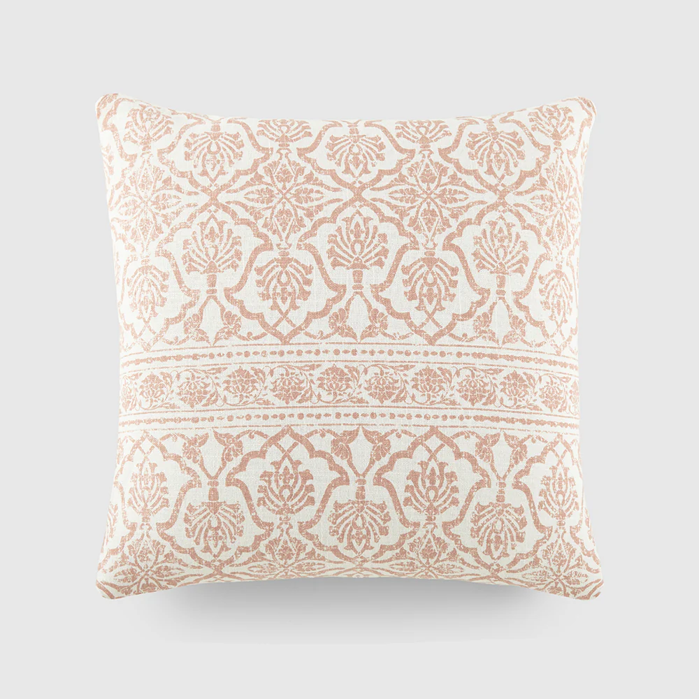 Antique Floral Patterned Throw Pillow - Image 4