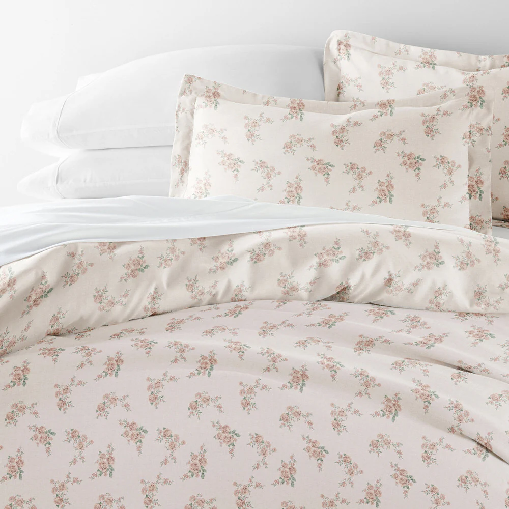 Apricot Pattern 3-Piece Duvet Cover Set - Image 5
