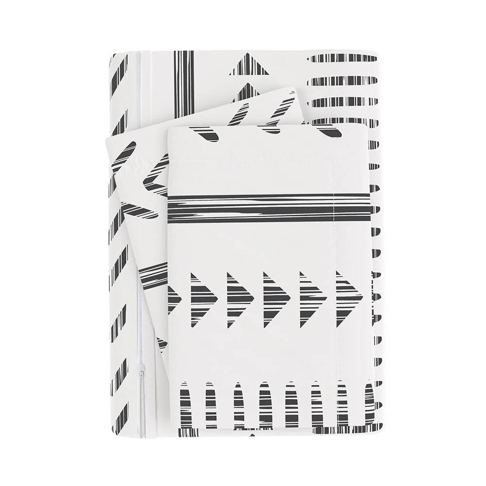 Arrow Dreams Pattern 3-Piece Duvet Cover Set - Image 6