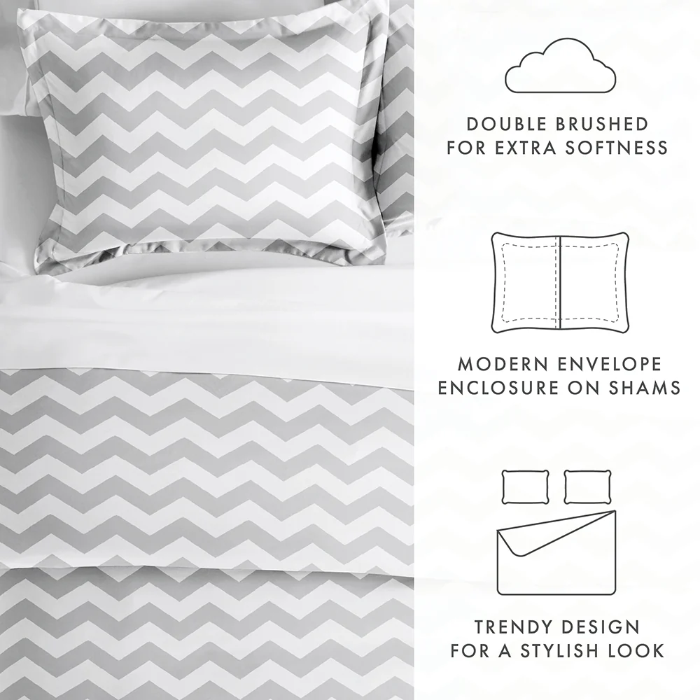 Arrow Pattern 3-Piece Duvet Cover Set - Image 24
