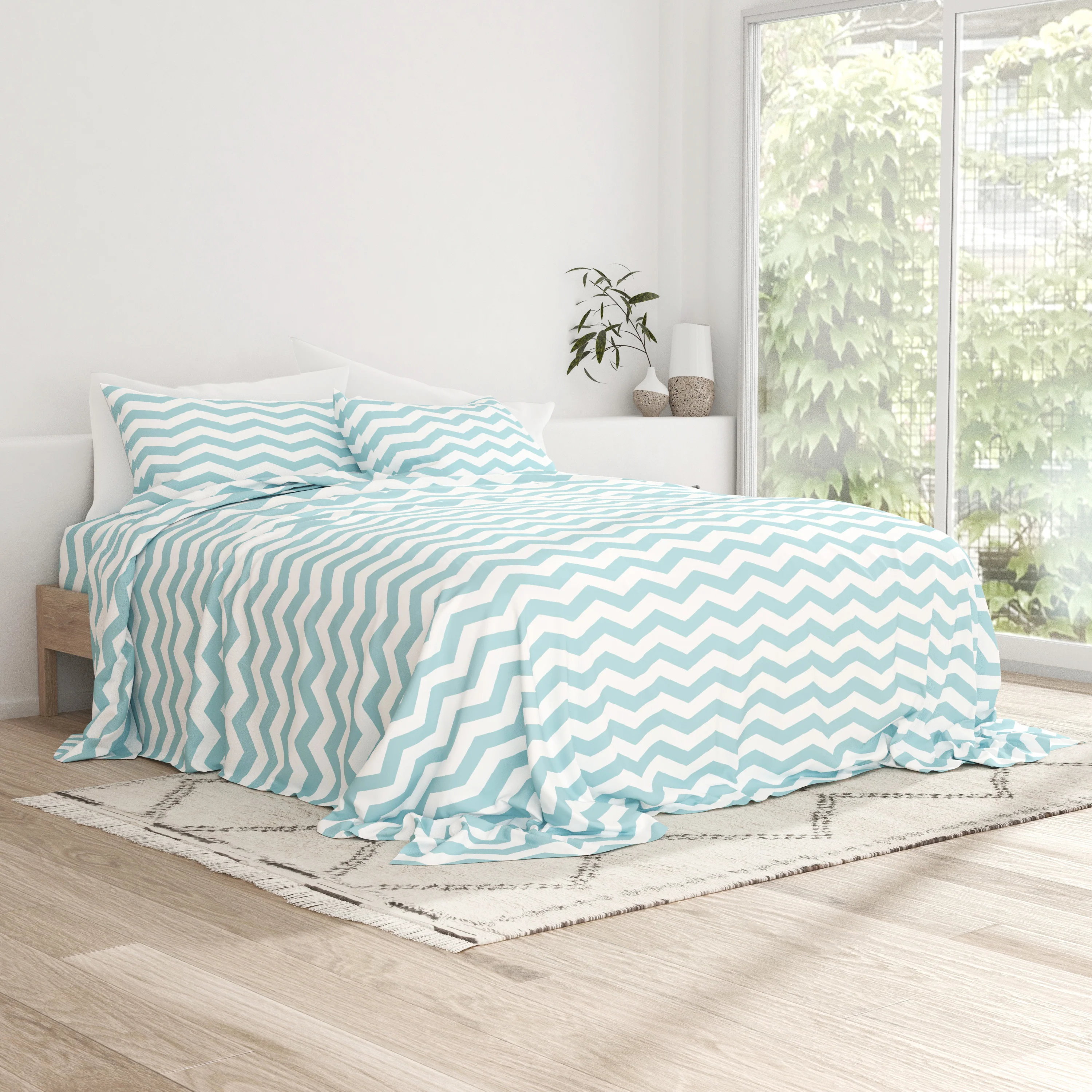 Arrow Pattern 4-Piece Sheet Set - Image 10