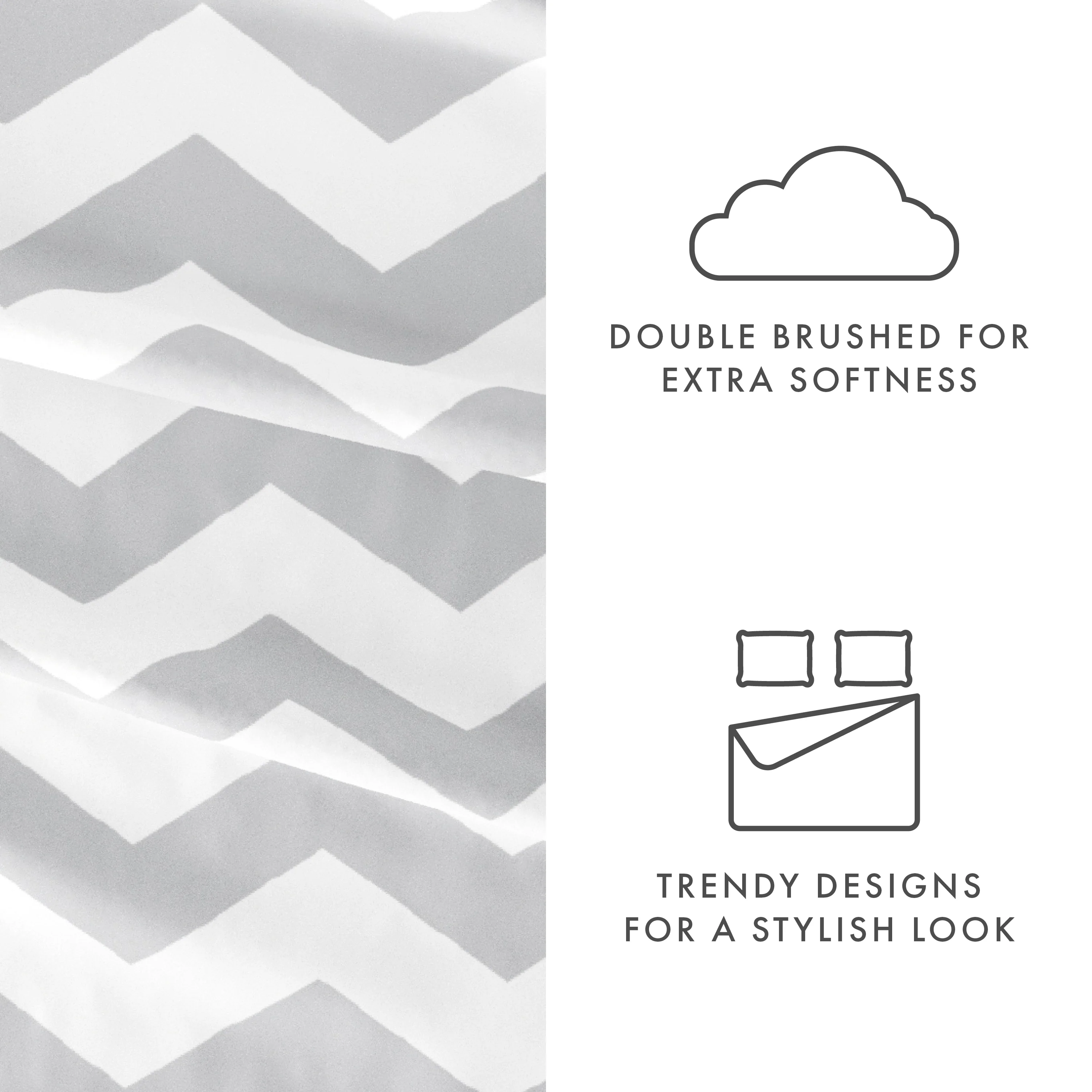 Arrow Pattern 4-Piece Sheet Set - Image 18