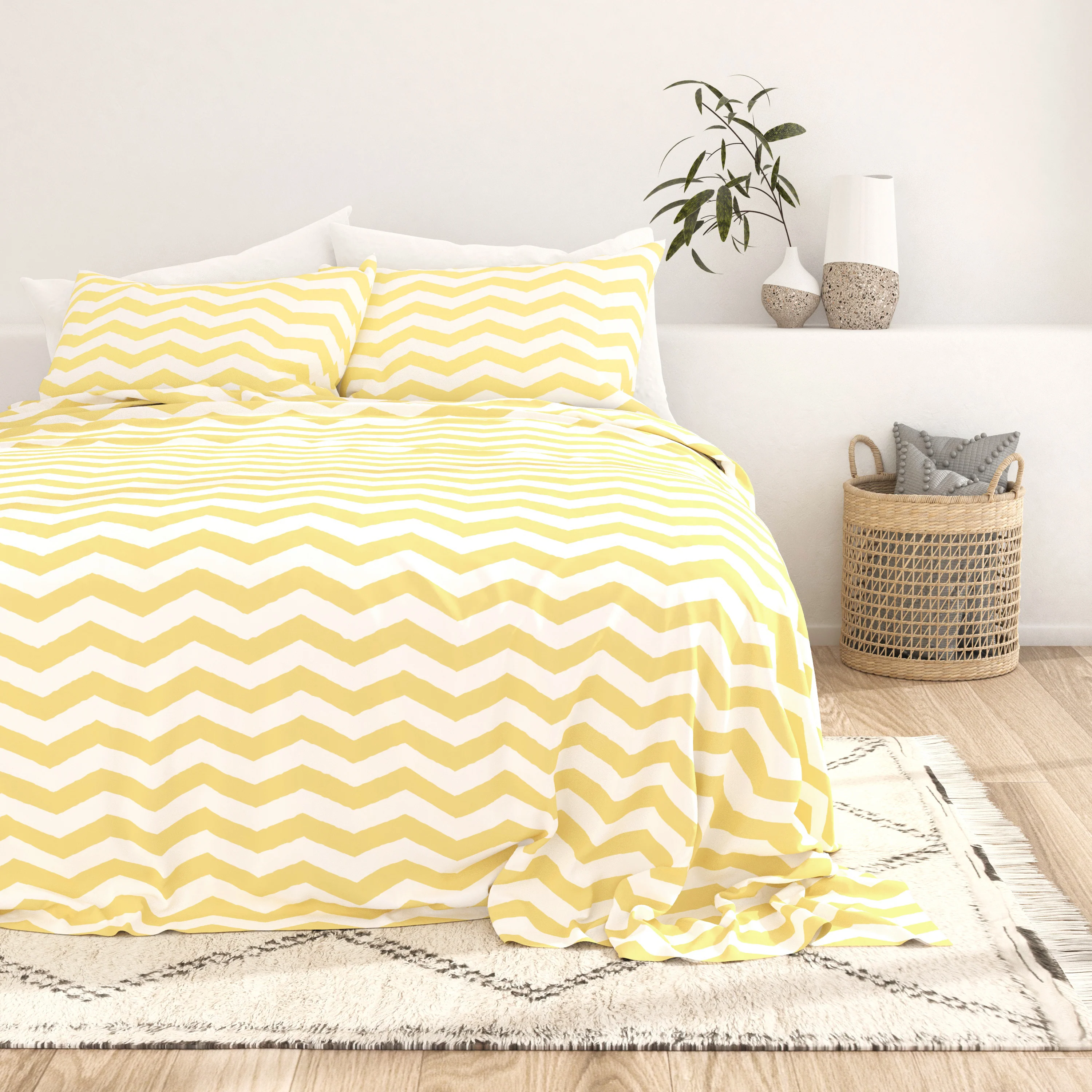 Arrow Pattern 4-Piece Sheet Set - Image 8