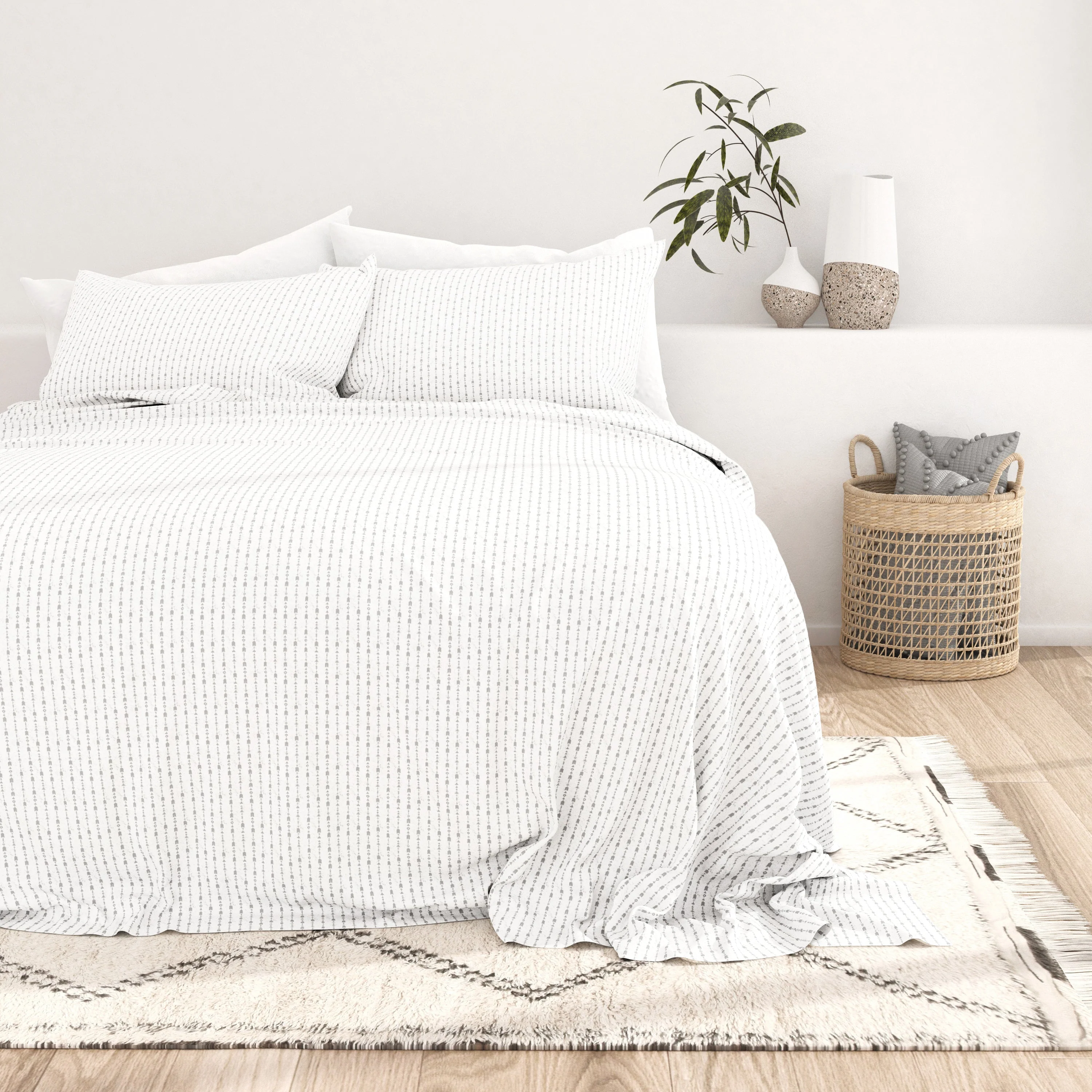 Beaded Arrows Pattern 4-Piece Sheet Set - Sale - Image 6